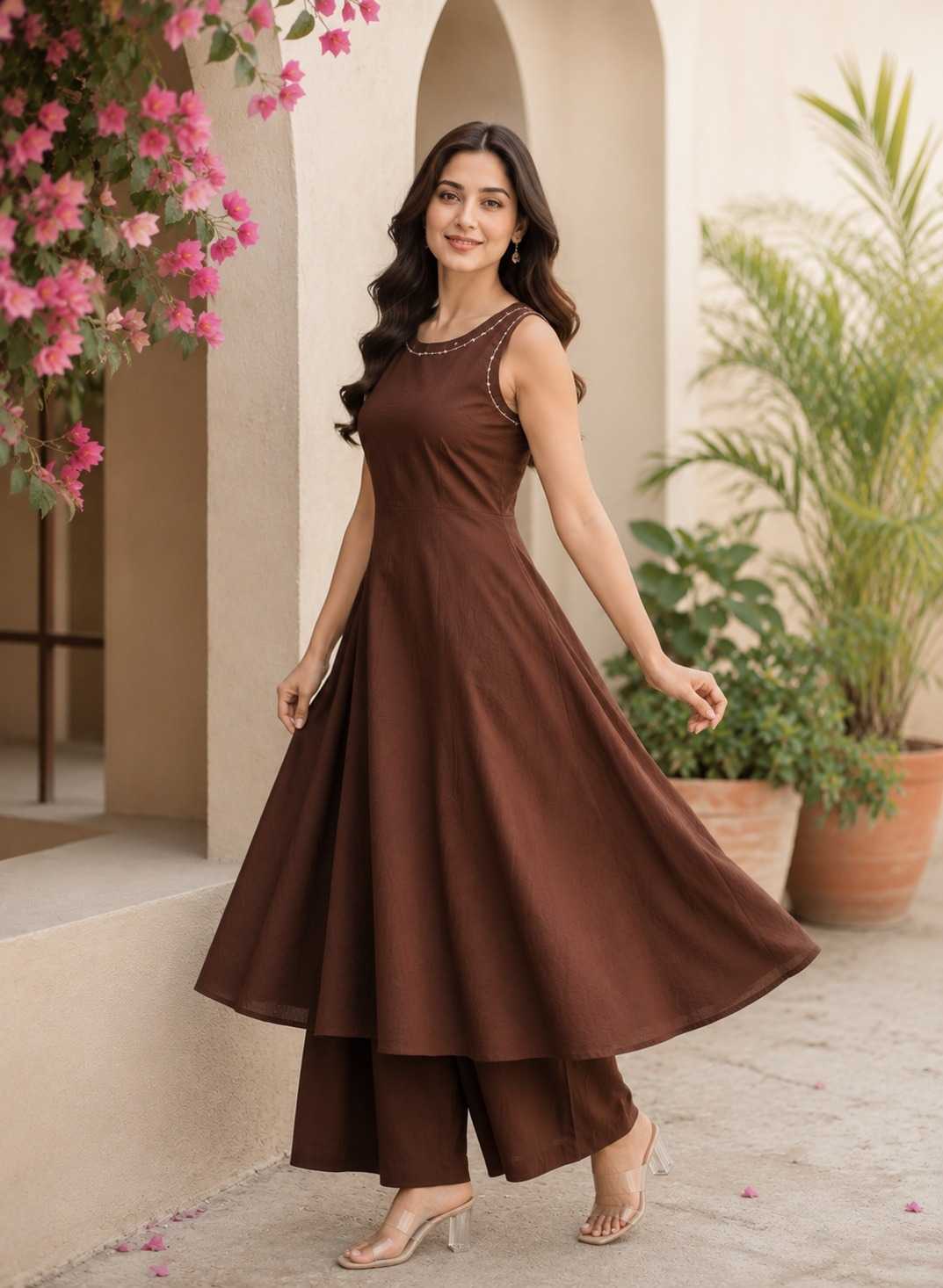 Tesla Cotton Festive Kurti