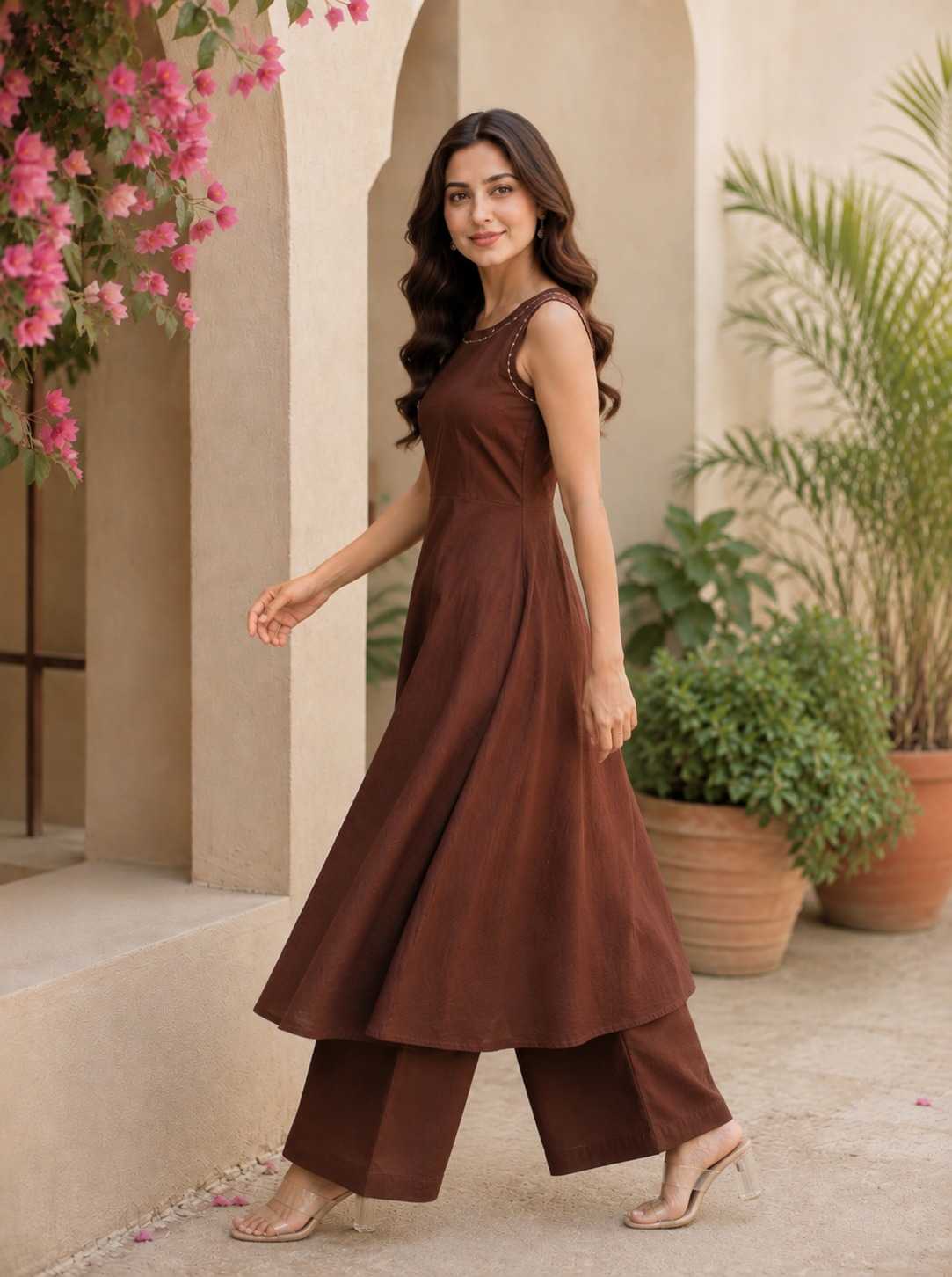 Tesla Cotton Festive Kurti