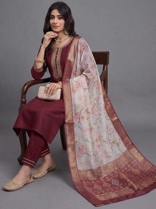 Tesla Cotton Party Wear Kurti