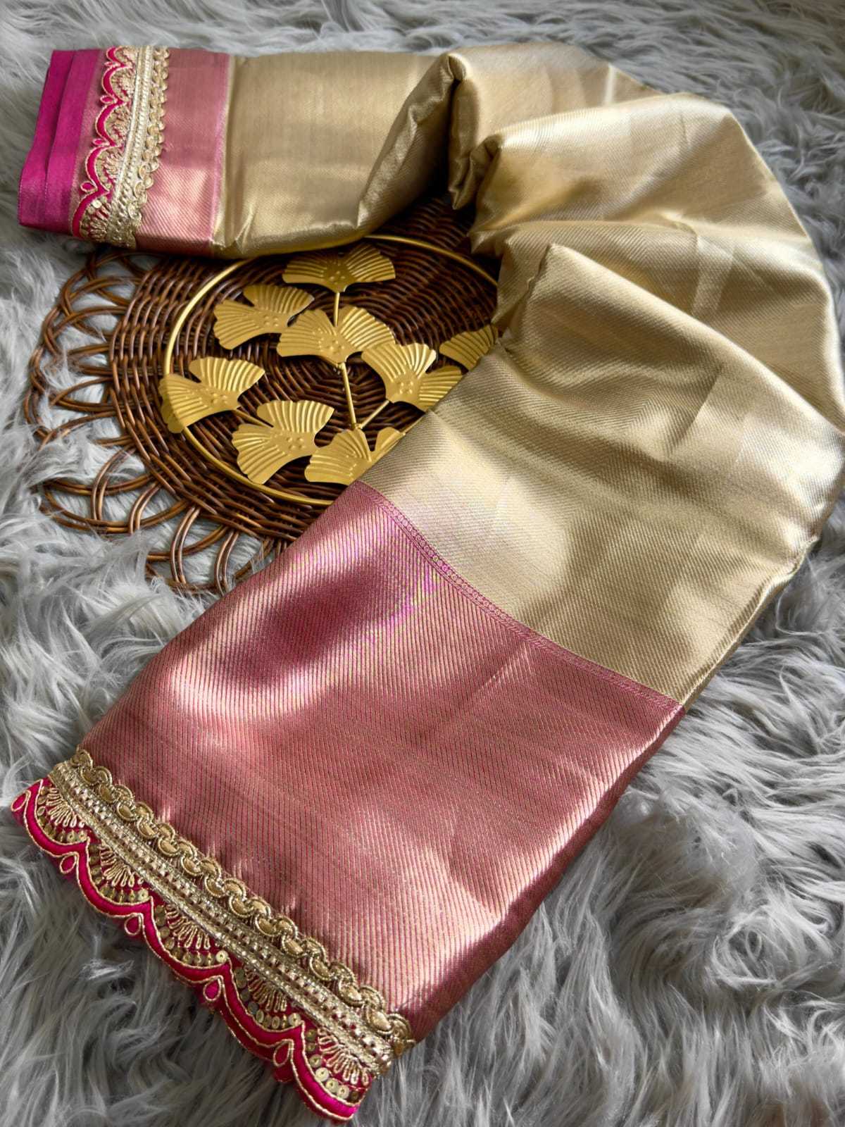 Aaheli Tissue Silk Soft Saree