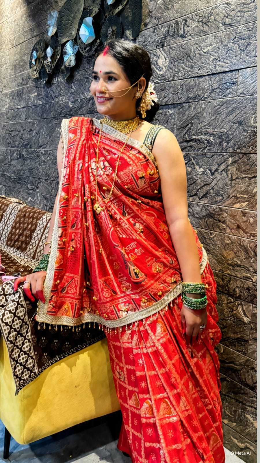 Aaradhya Viscose Designer Saree