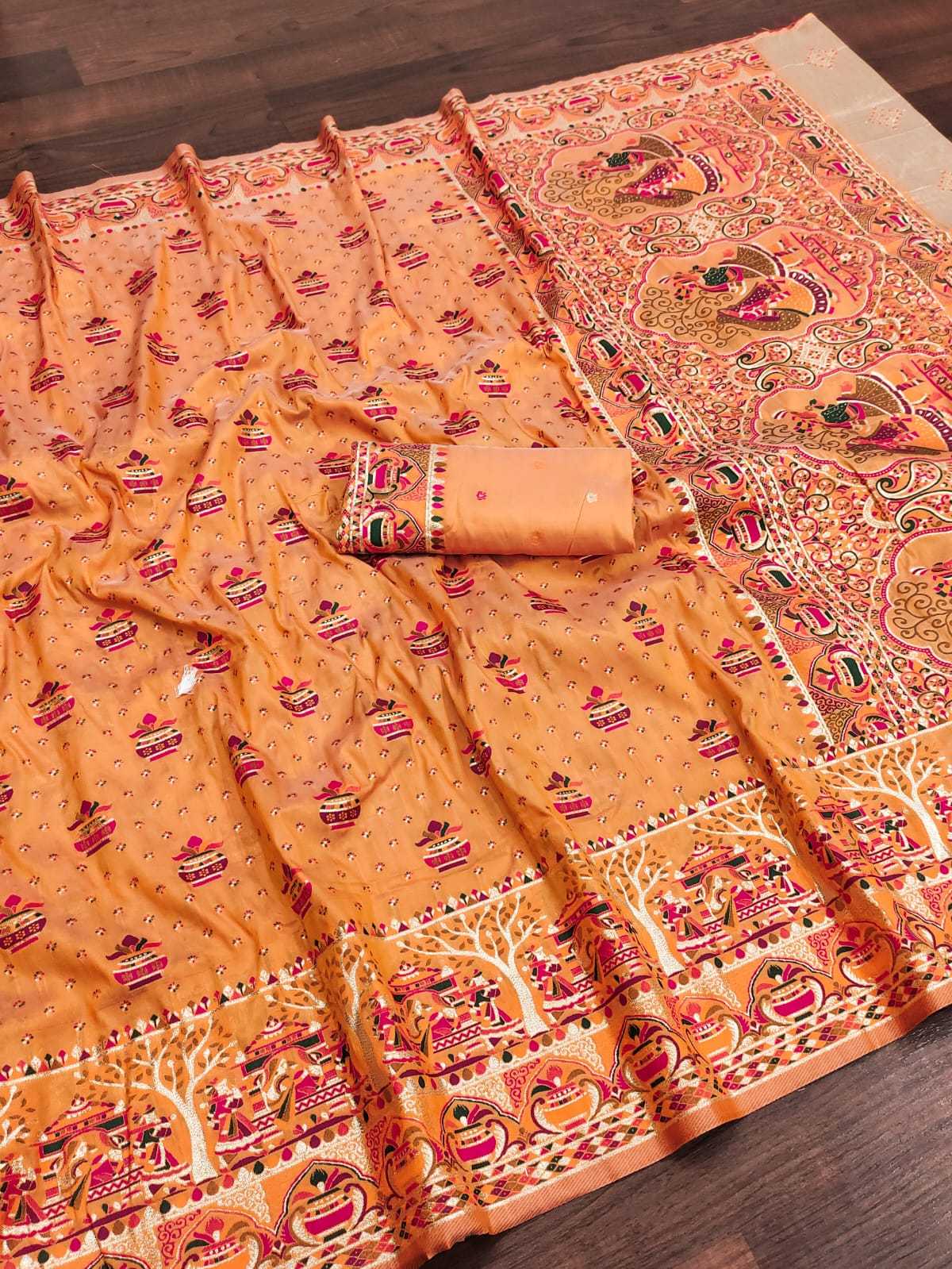 Advika Pashmina Designer Saree