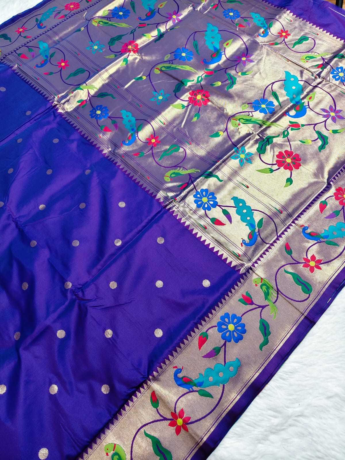 Akshara Soft Silk Paithani Saree