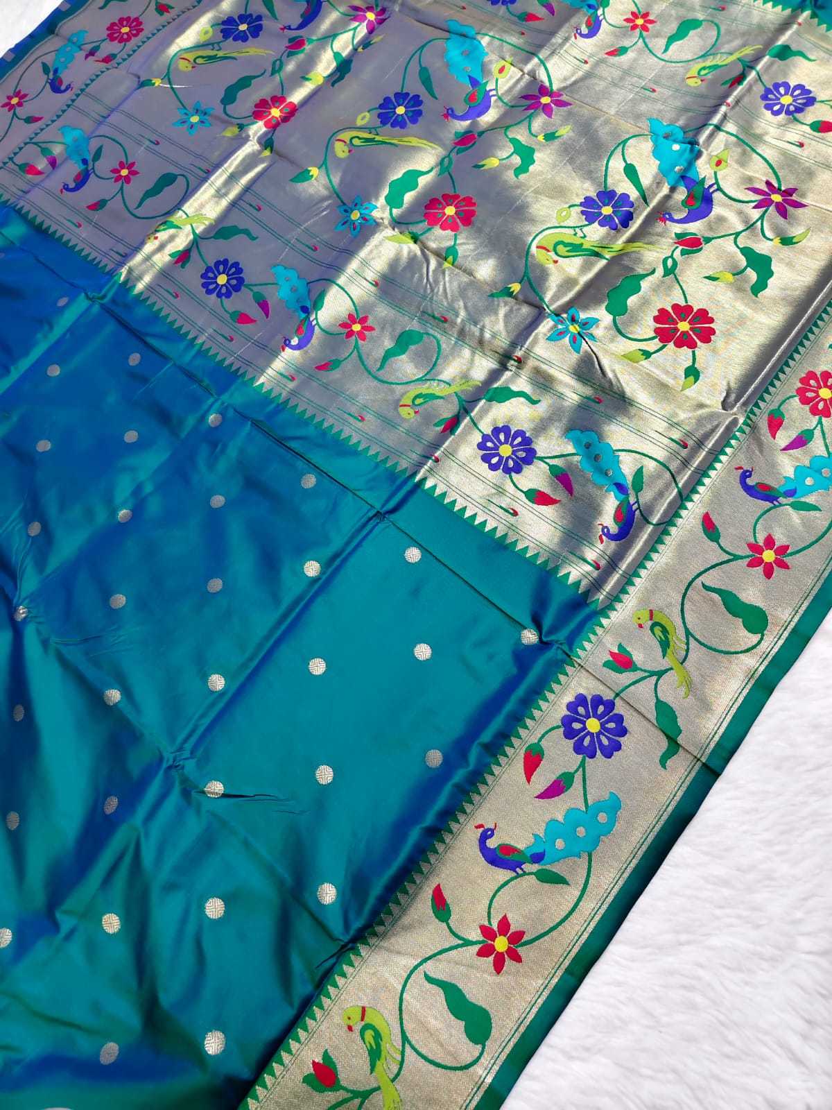 Akshara Soft Silk Paithani Saree