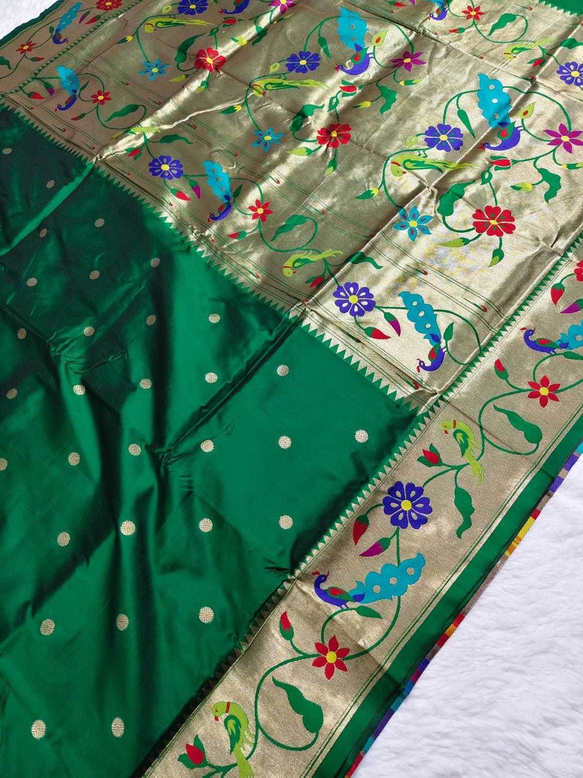 Akshara Soft Silk Paithani Saree