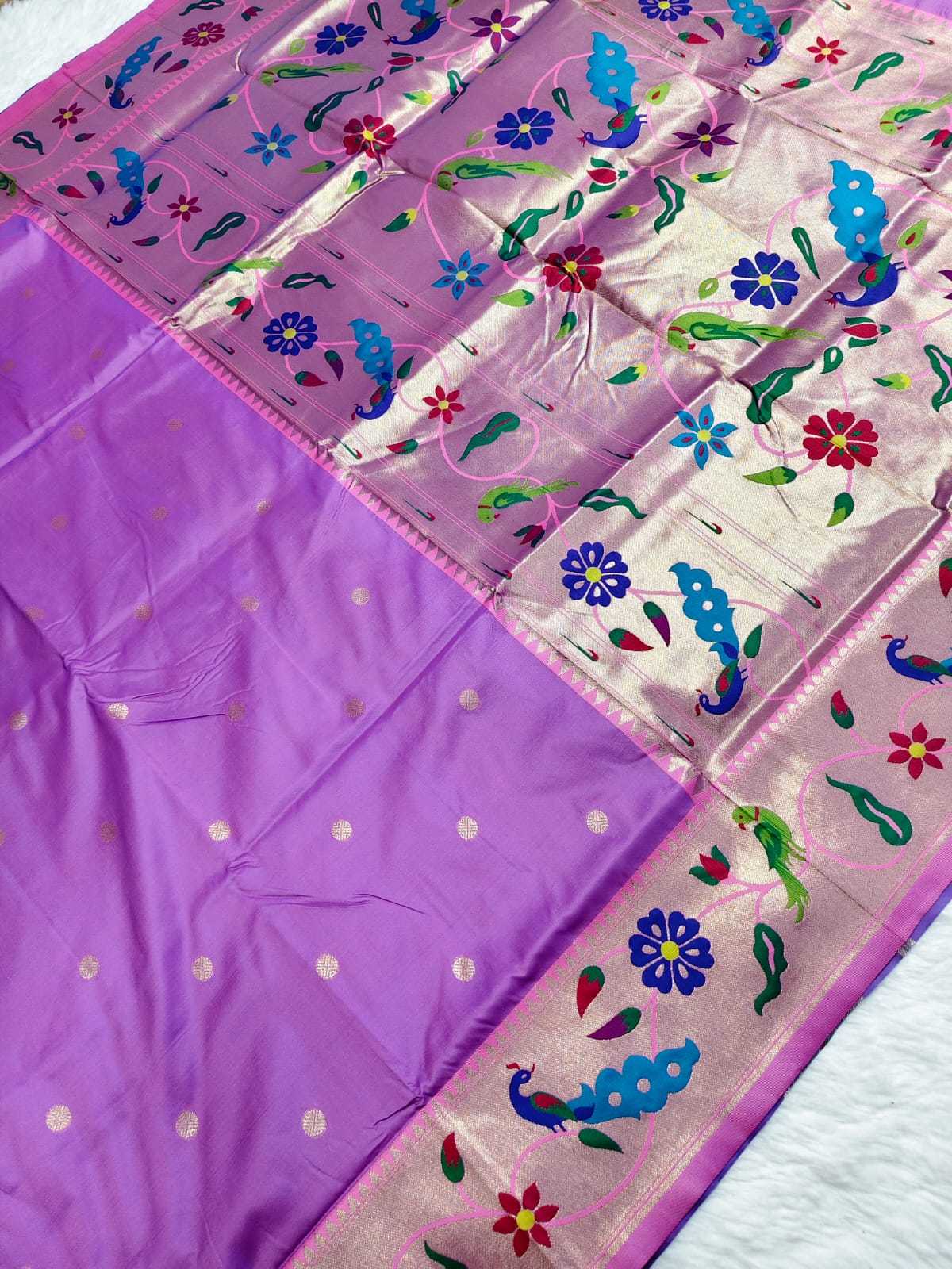 Akshara Soft Silk Paithani Saree