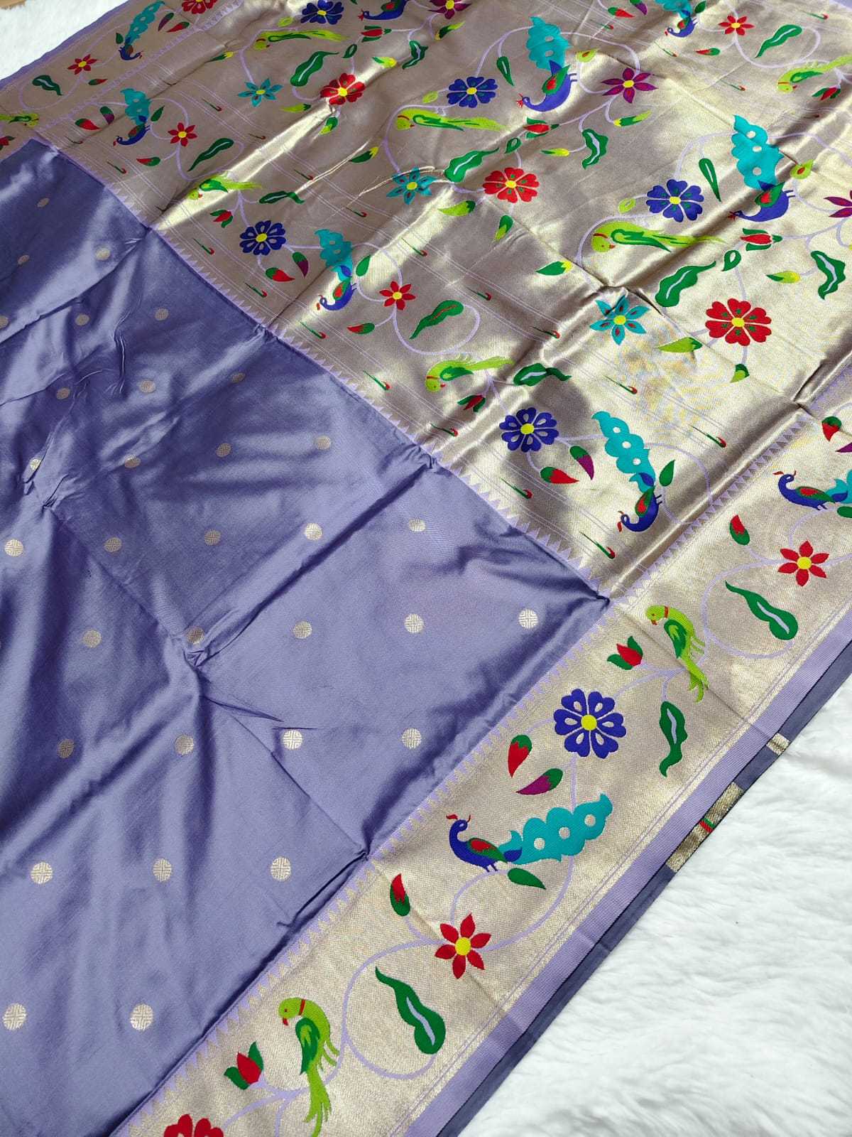 Akshara Soft Silk Paithani Saree