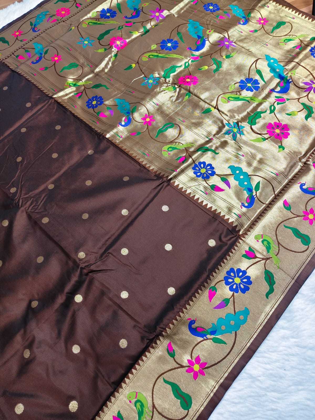 Akshara Soft Silk Paithani Saree