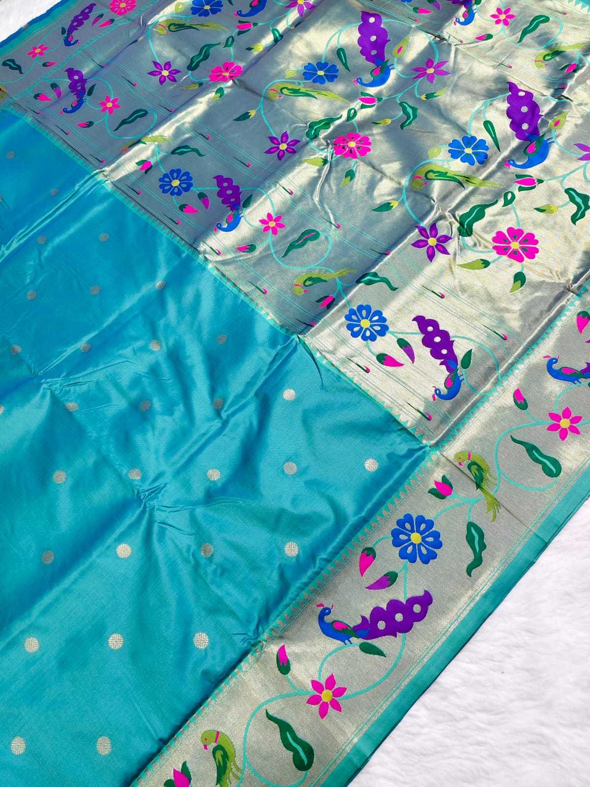 Akshara Soft Silk Paithani Saree