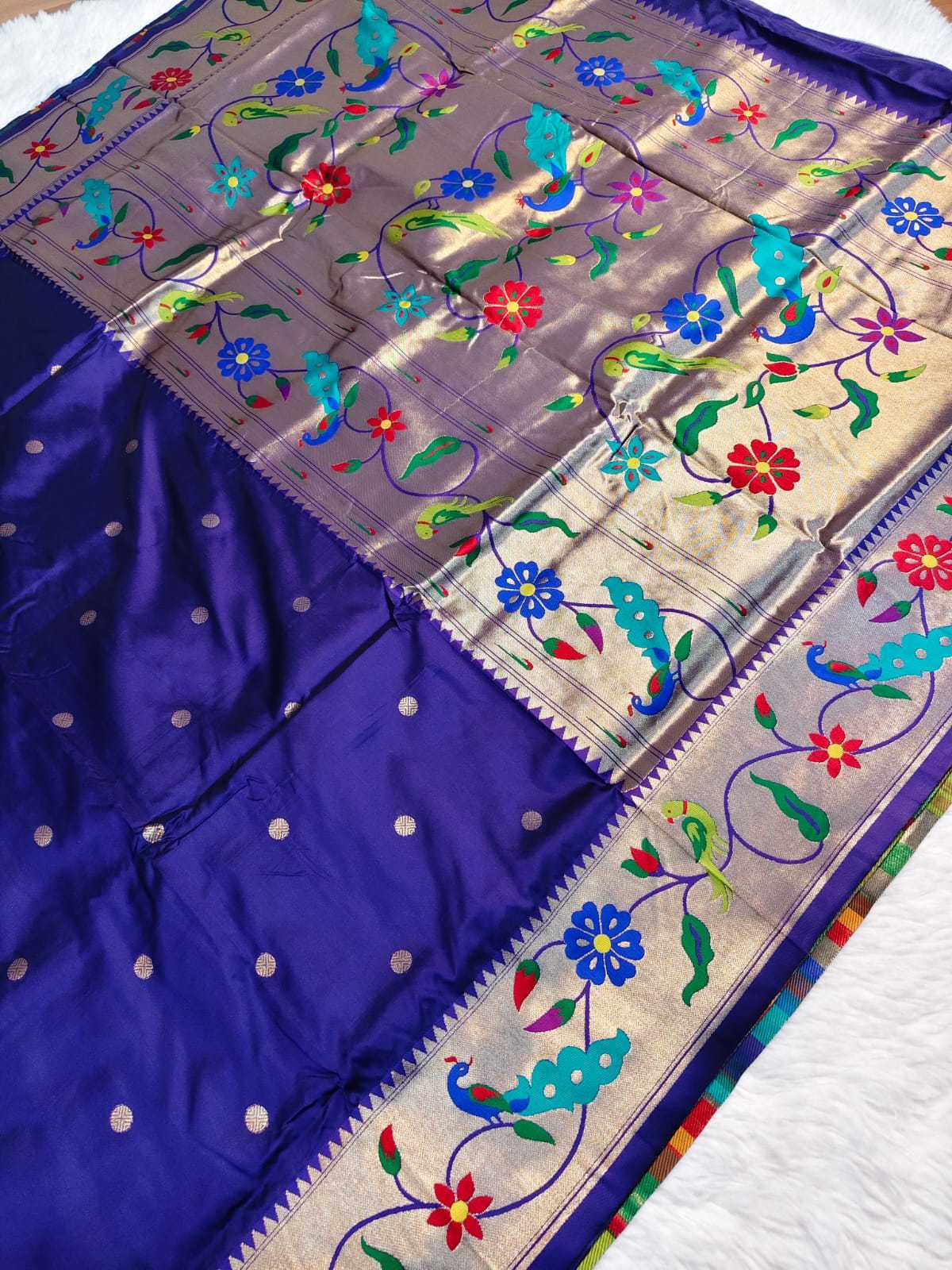 Akshara Soft Silk Paithani Saree