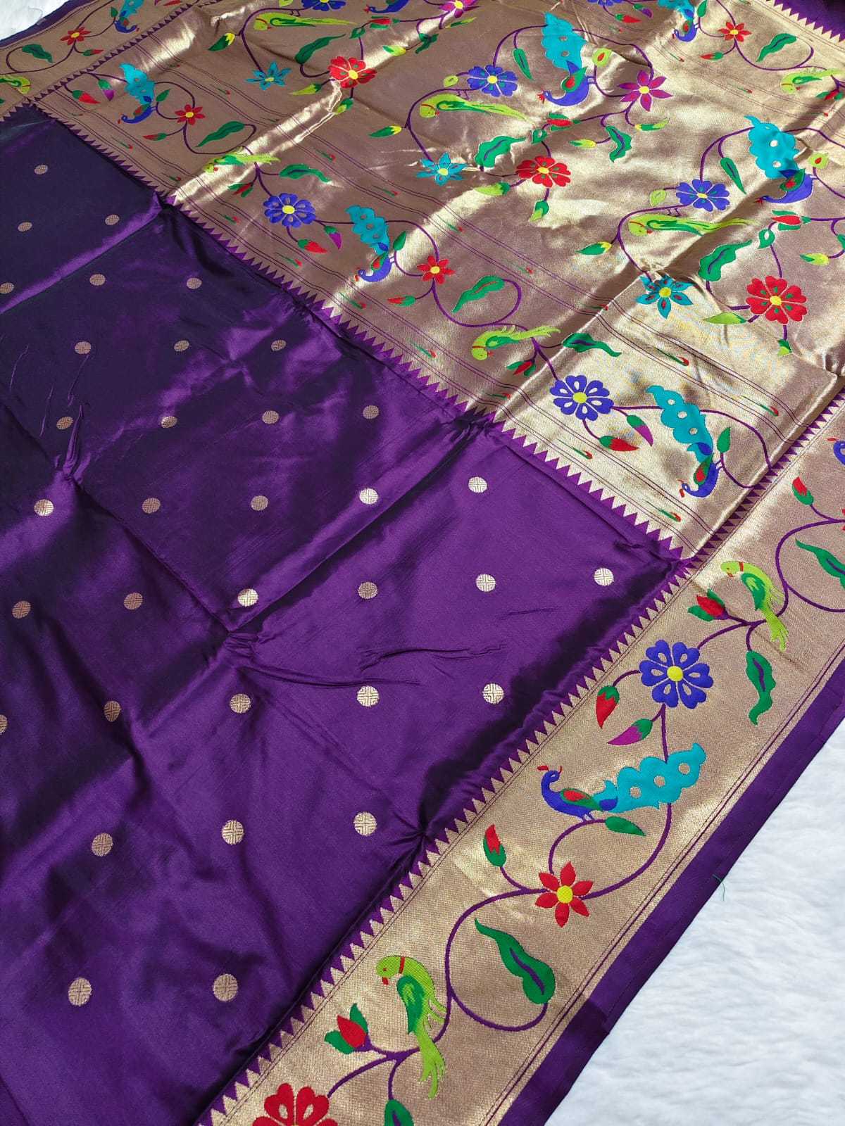 Akshara Soft Silk Paithani Saree