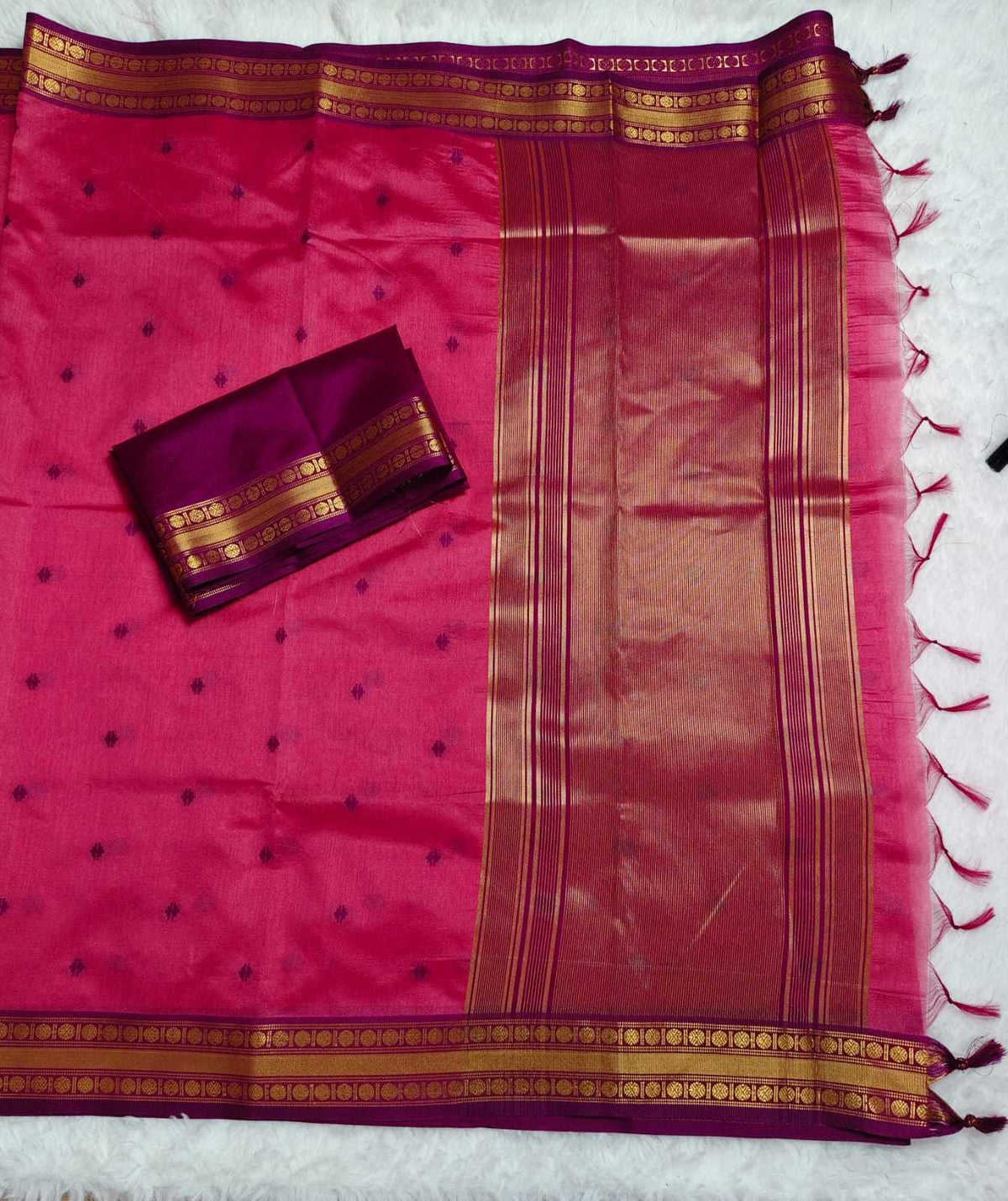Hansika Soft Cotton Silk Saree