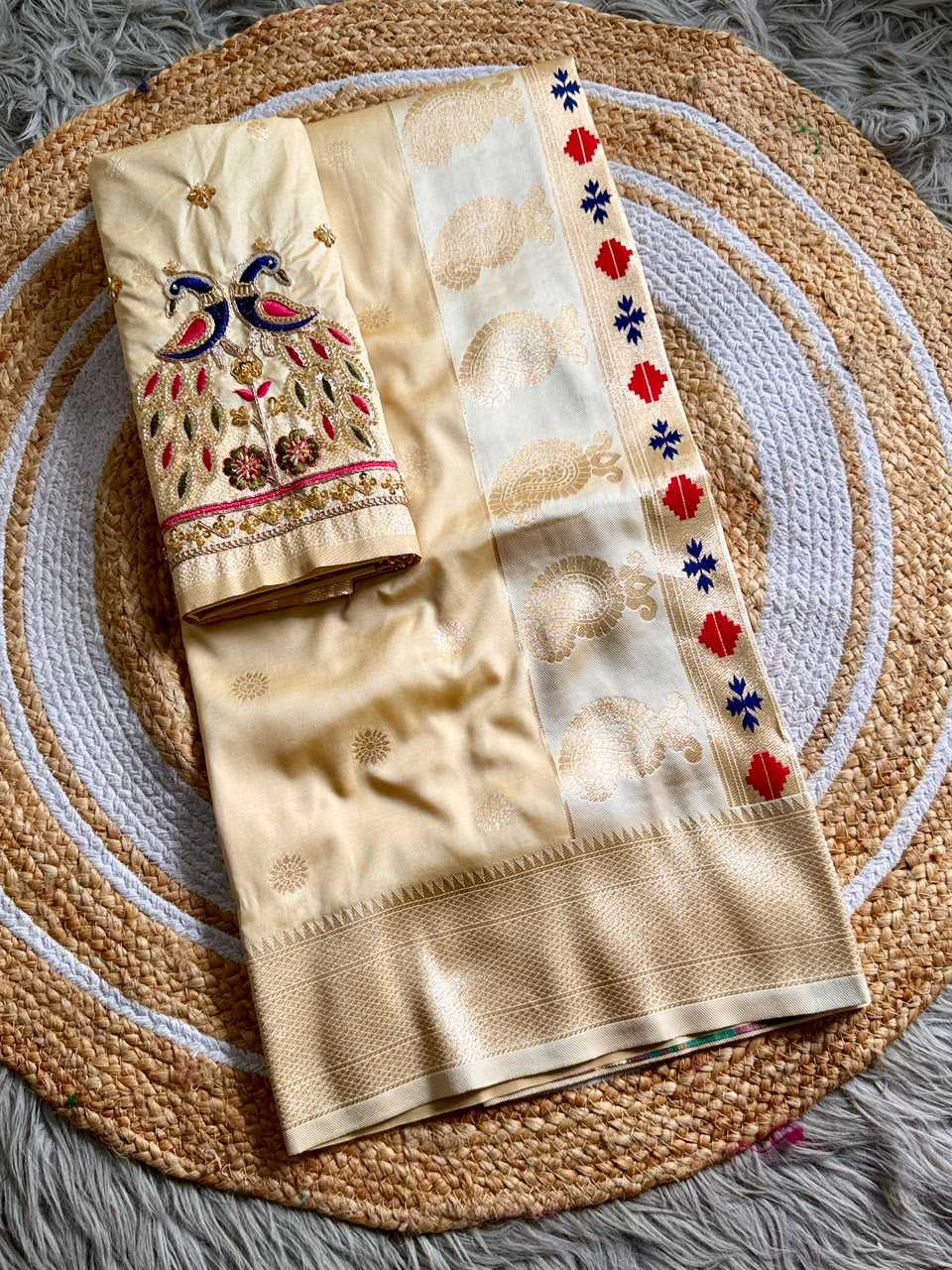 Jiya Paithani Silk Saree