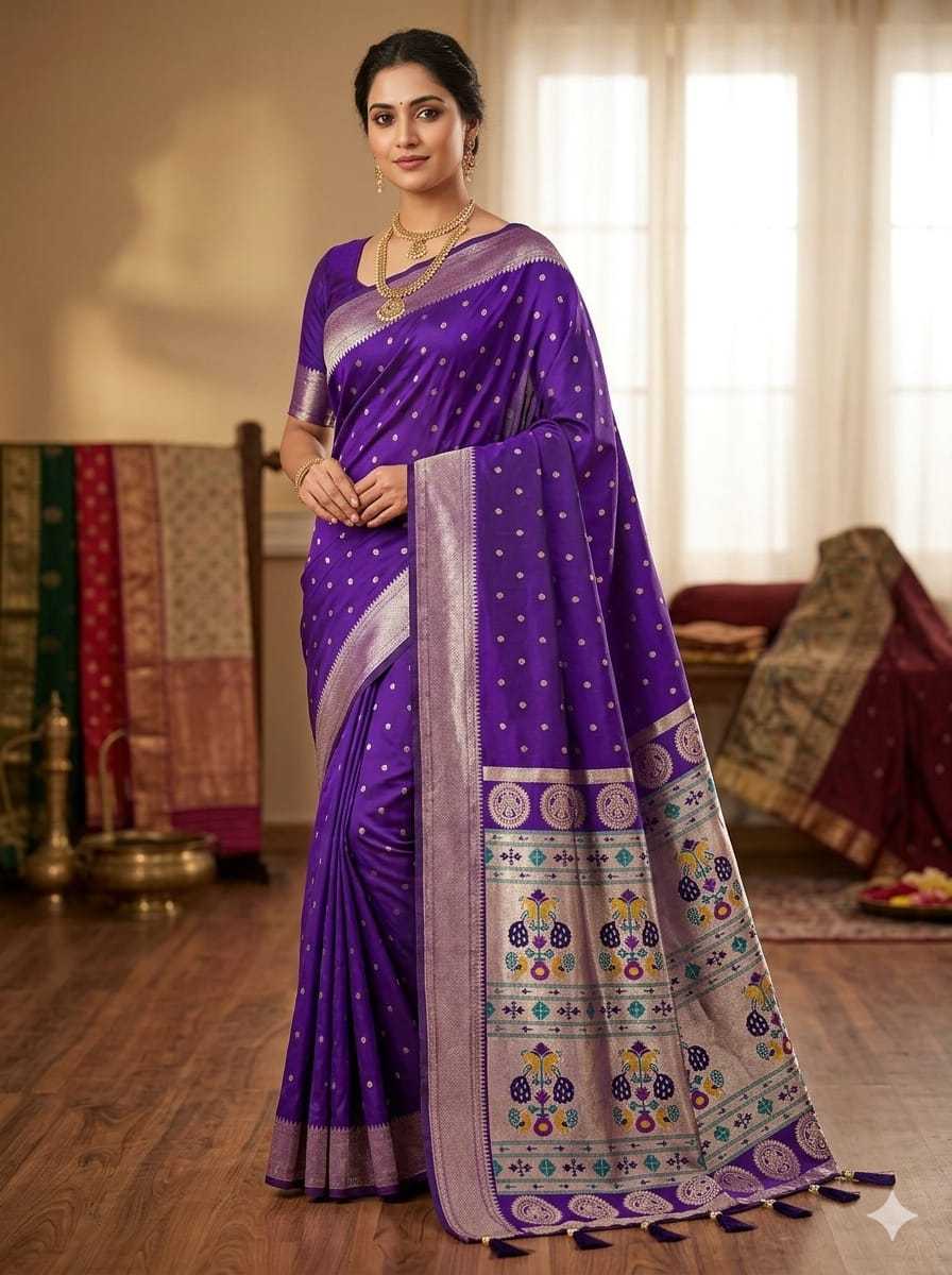 Zari Border Saree