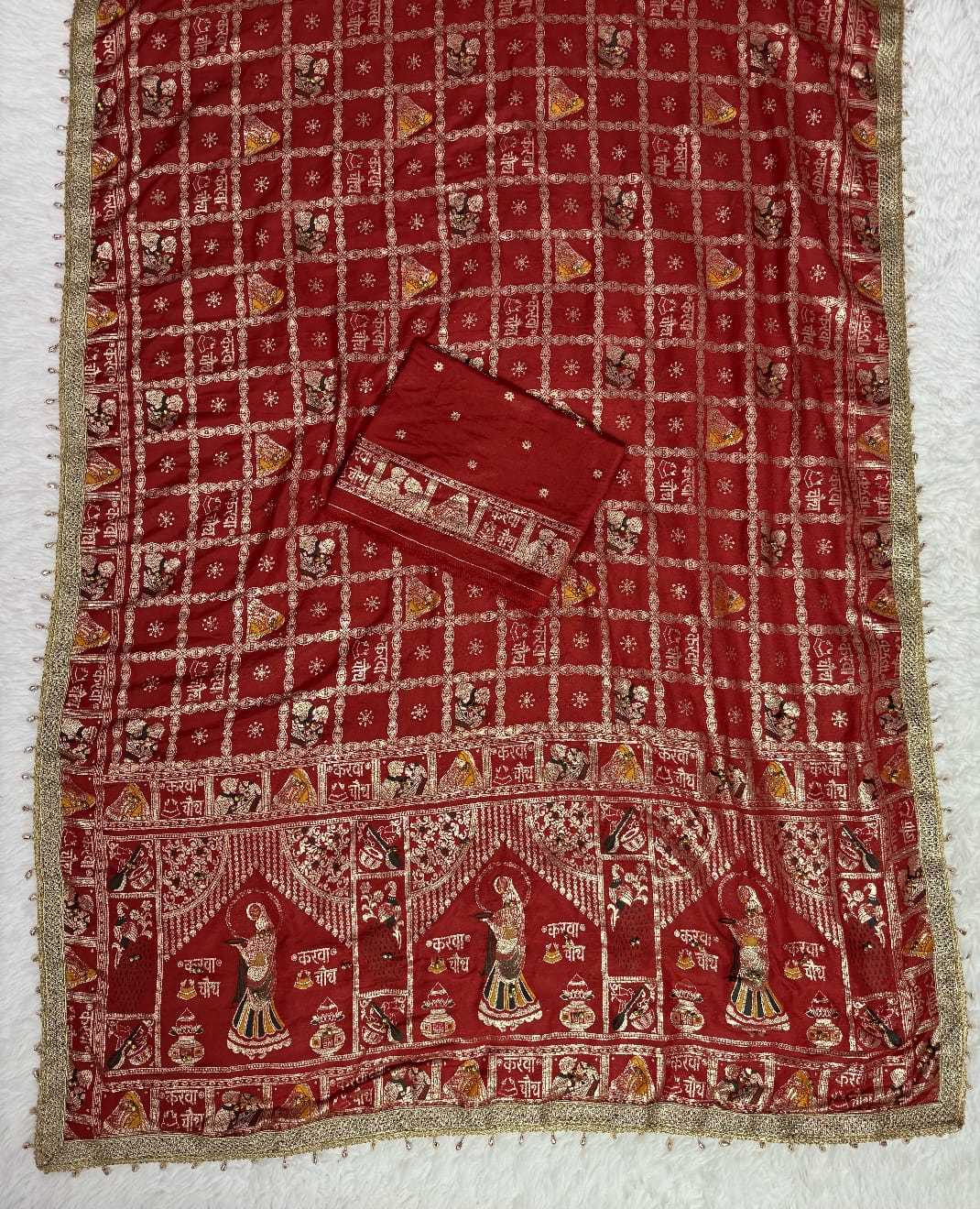 Shanaya Viscose Lace Border Saree