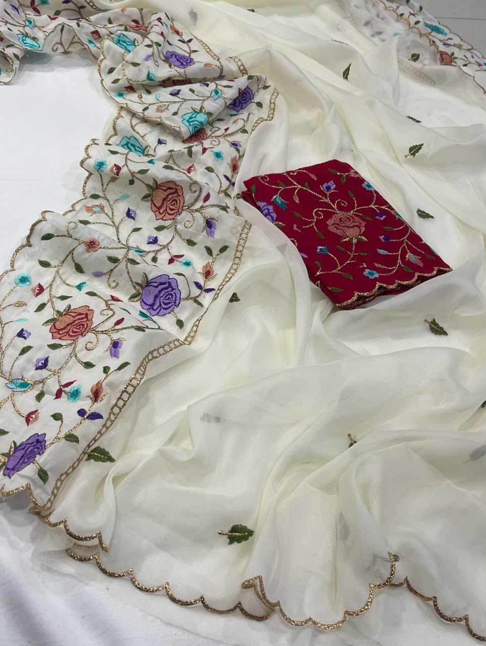 Aaradhya Premium Georgette Designer Saree JT-149030