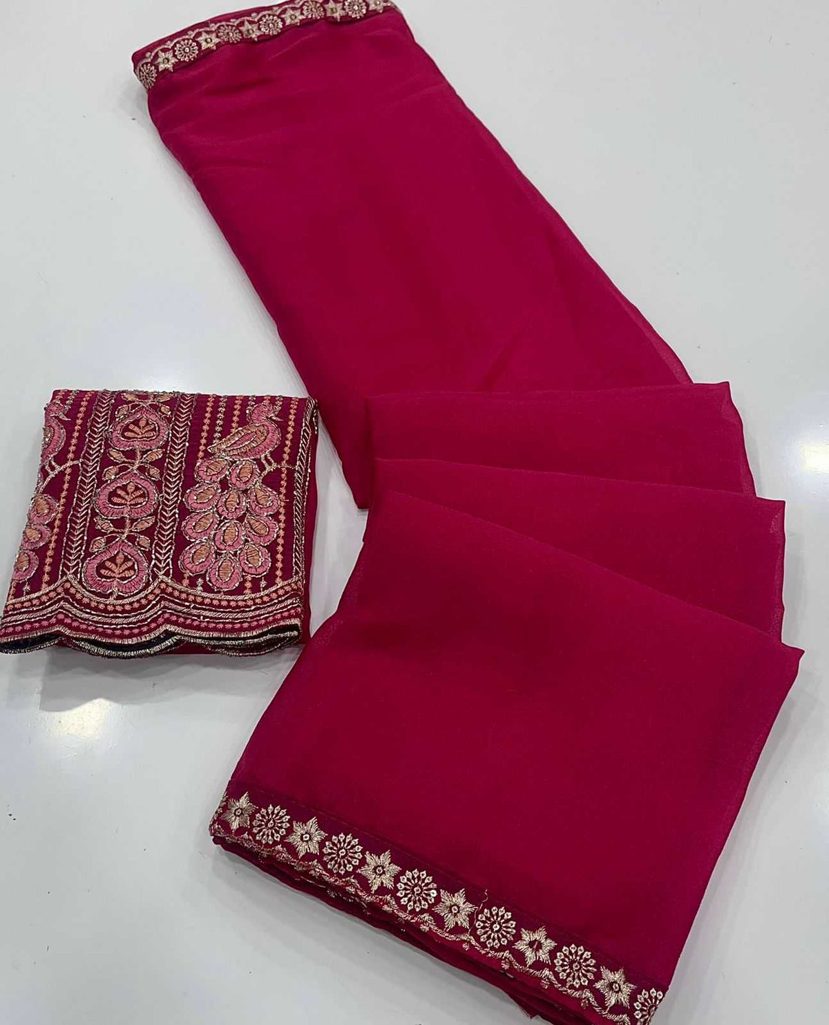 Aarohi Rangoli Silk Soft Saree