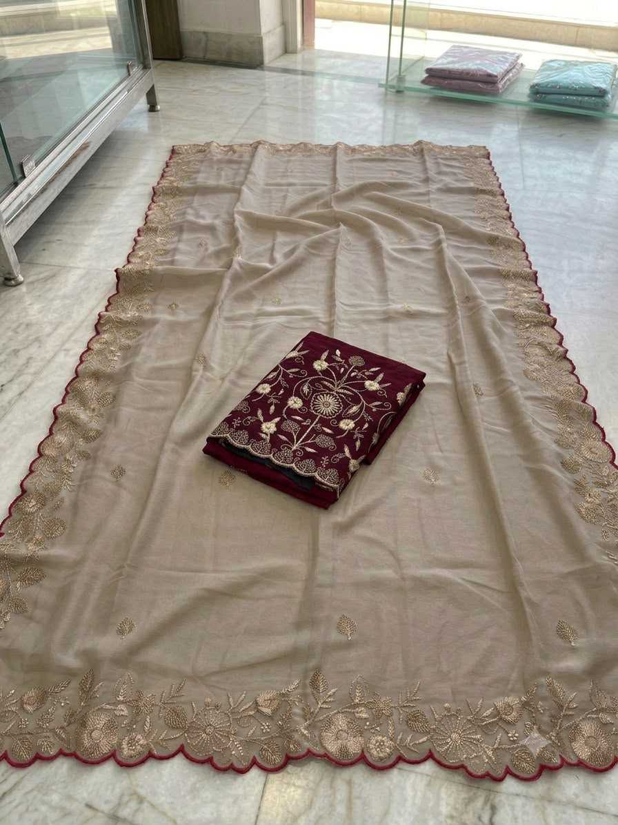 Advika Premium Georgette Designer Saree