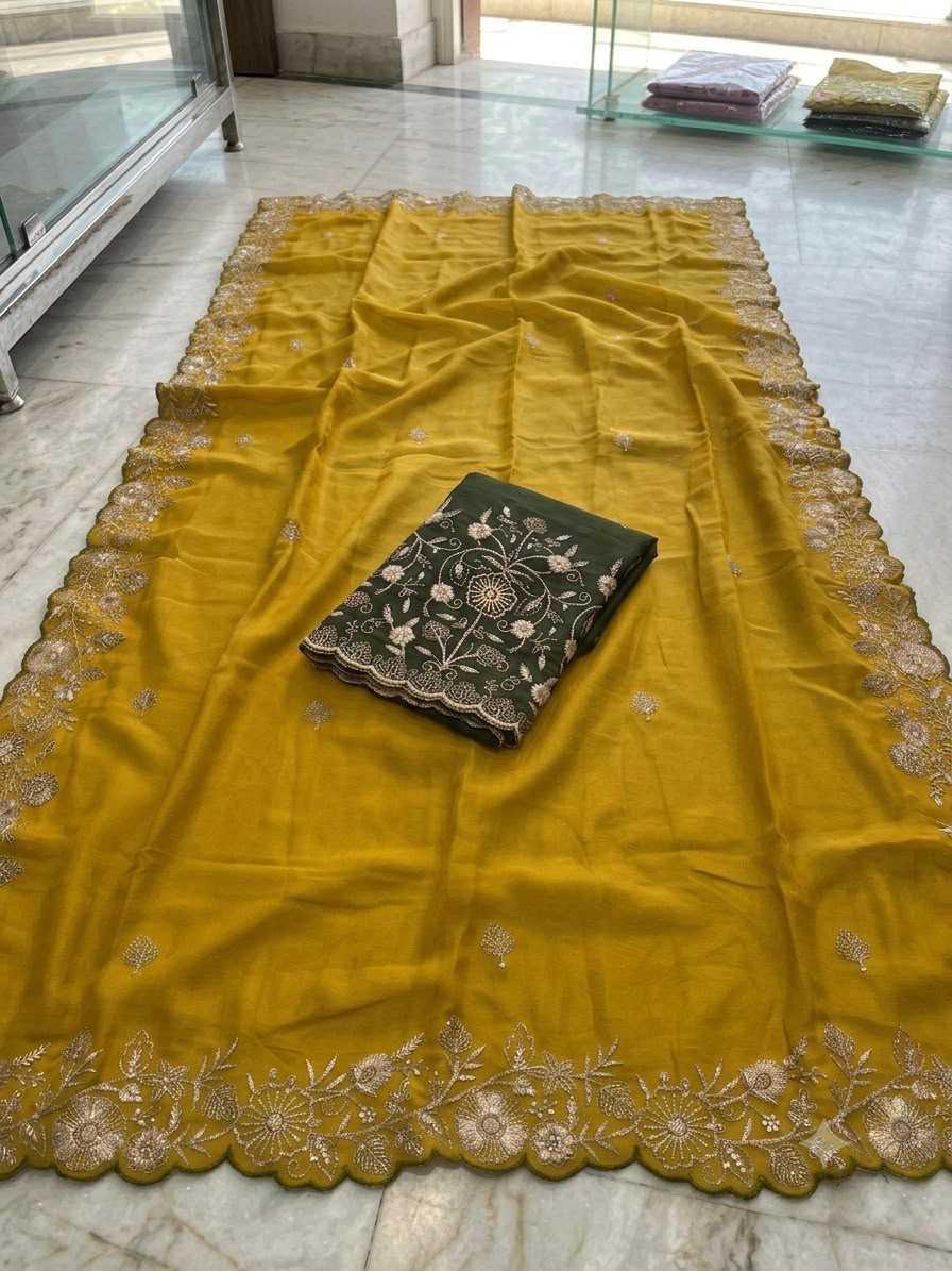 Advika Premium Georgette Designer Saree
