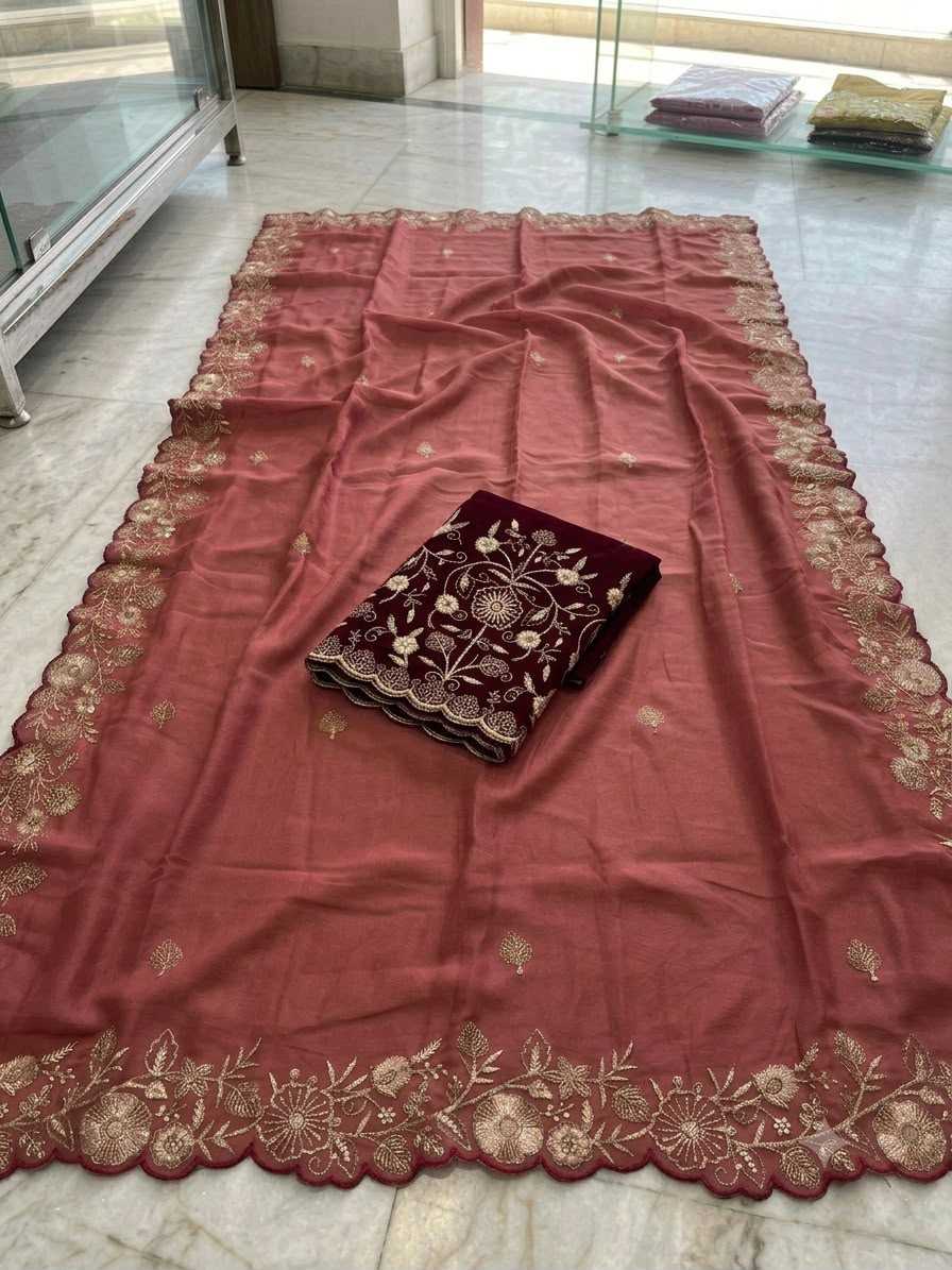 Advika Premium Georgette Designer Saree