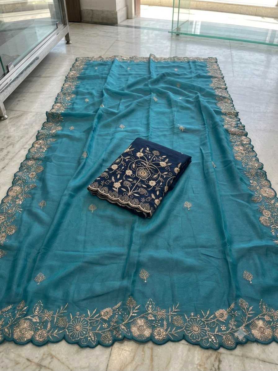Advika Premium Georgette Designer Saree