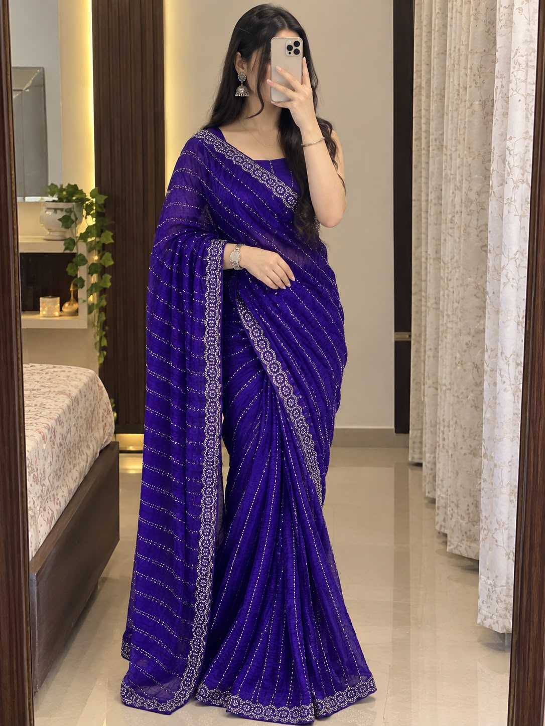 Akshara Space Silk Soft Saree in Maroon