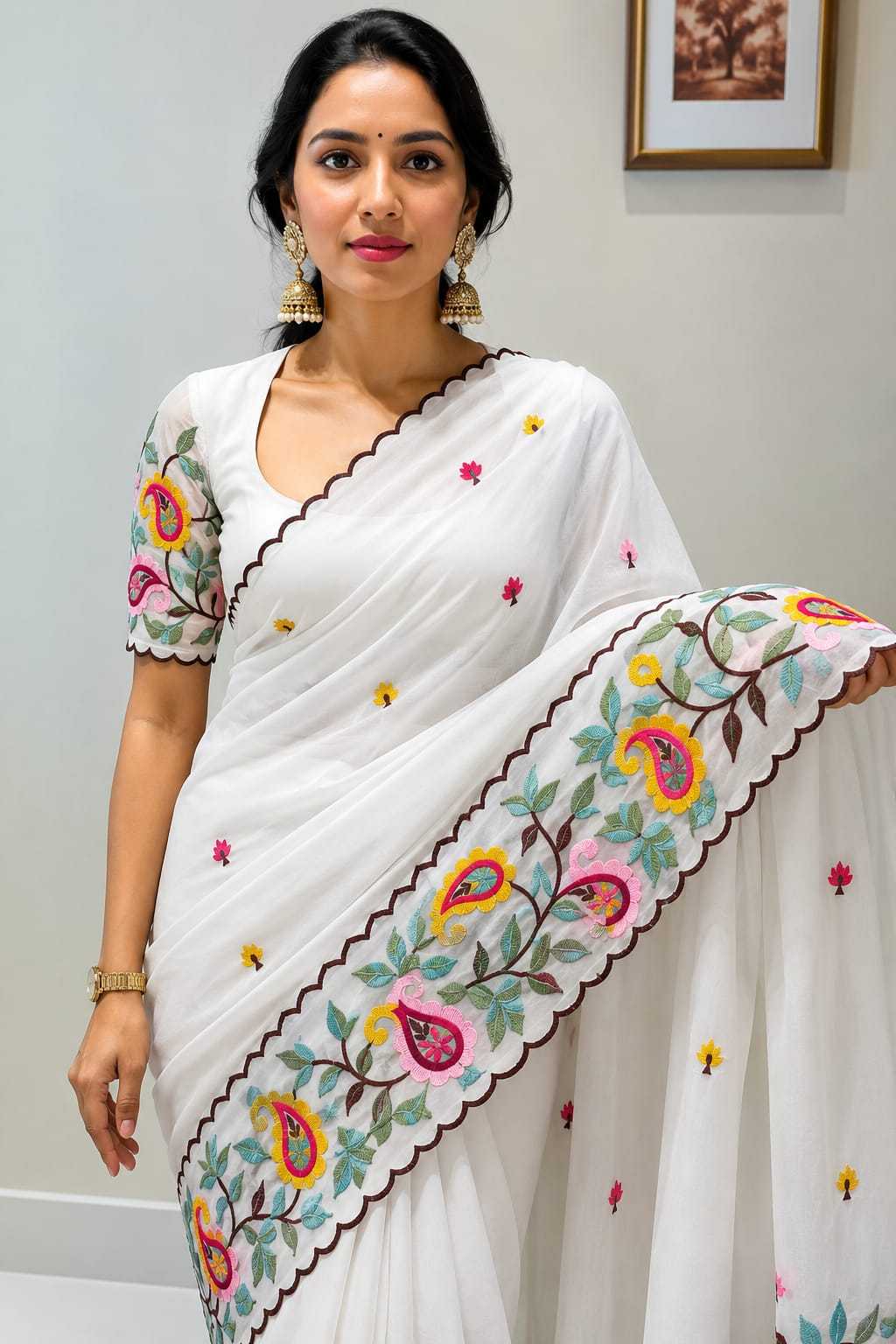 Amrita Premium Georgette Saree