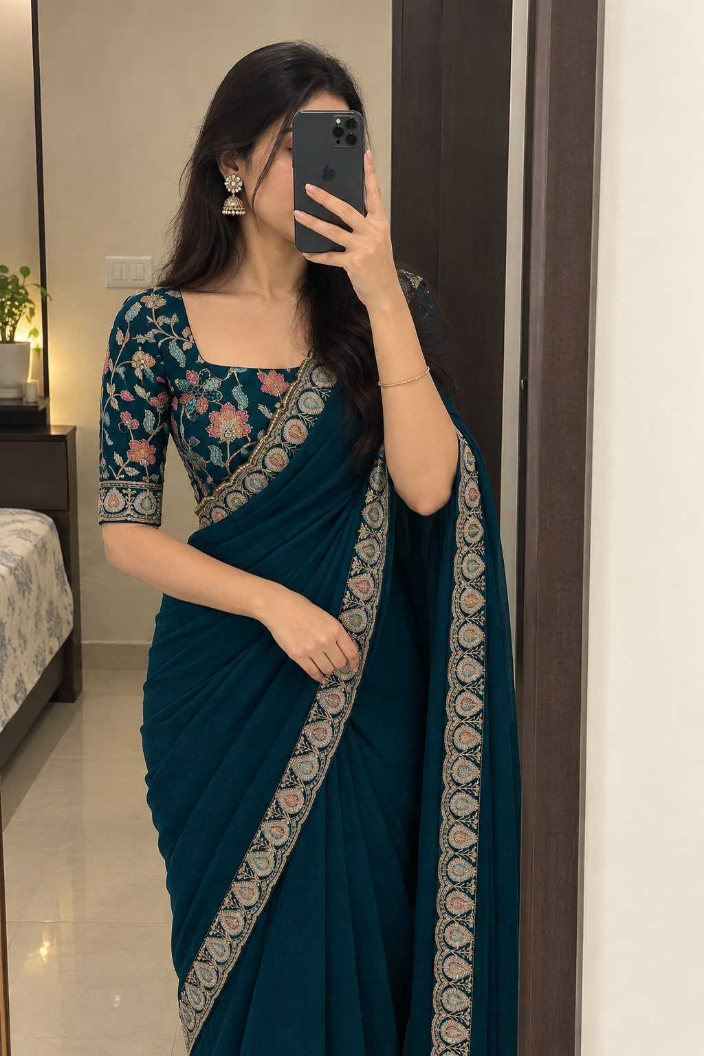Barkha Rangoli Silk Soft Saree