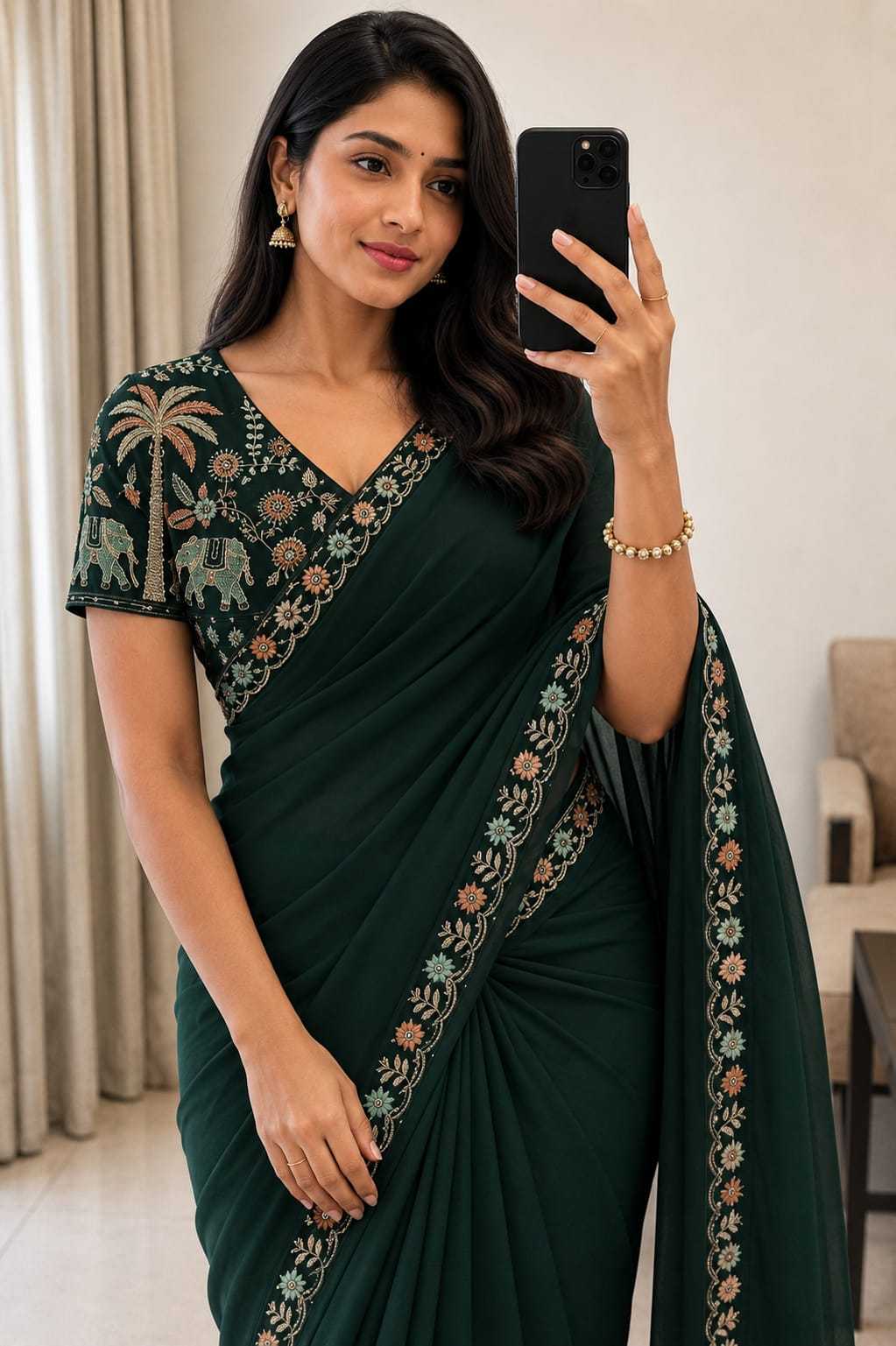 Georgette Saree