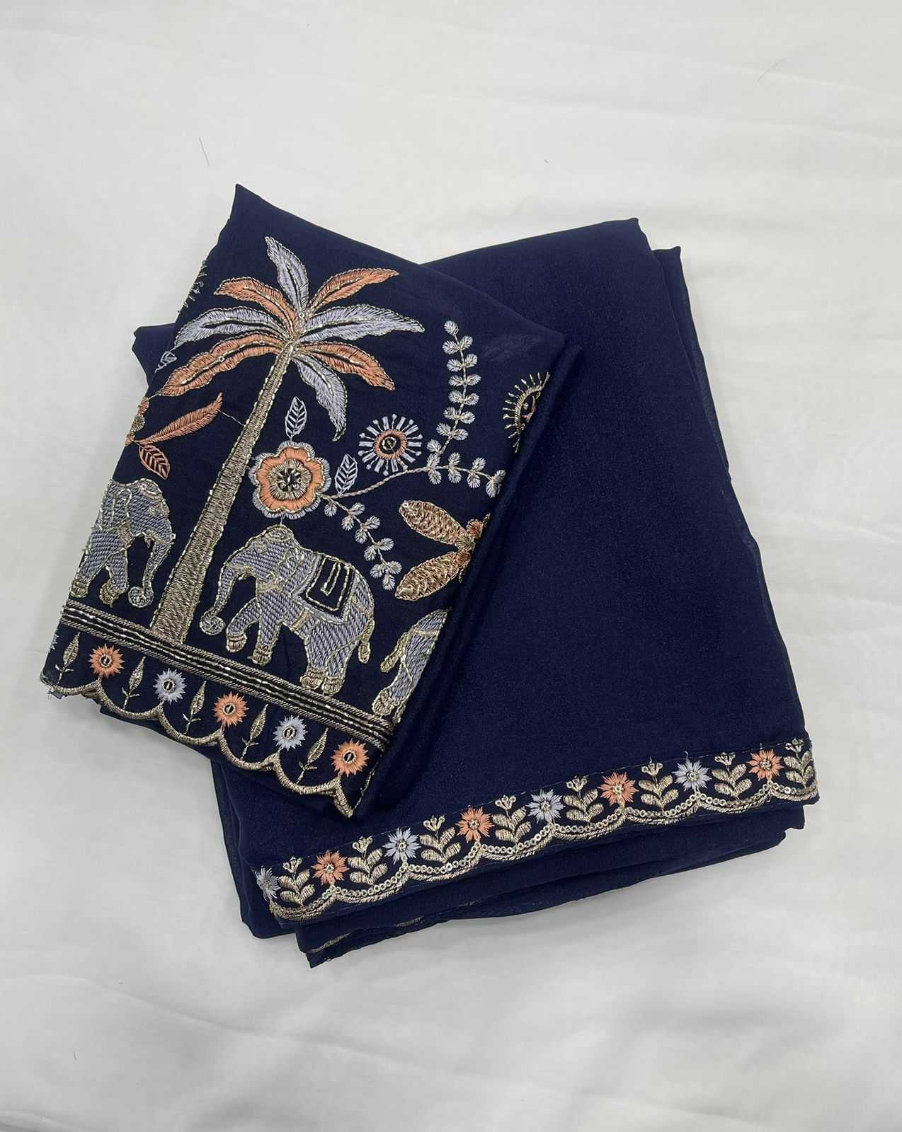 Georgette Saree