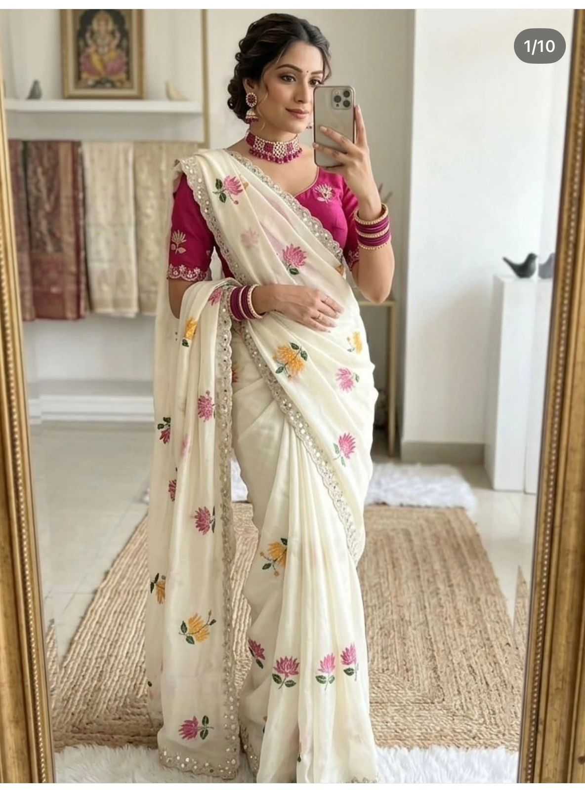 Rangoli Silk Designer Saree