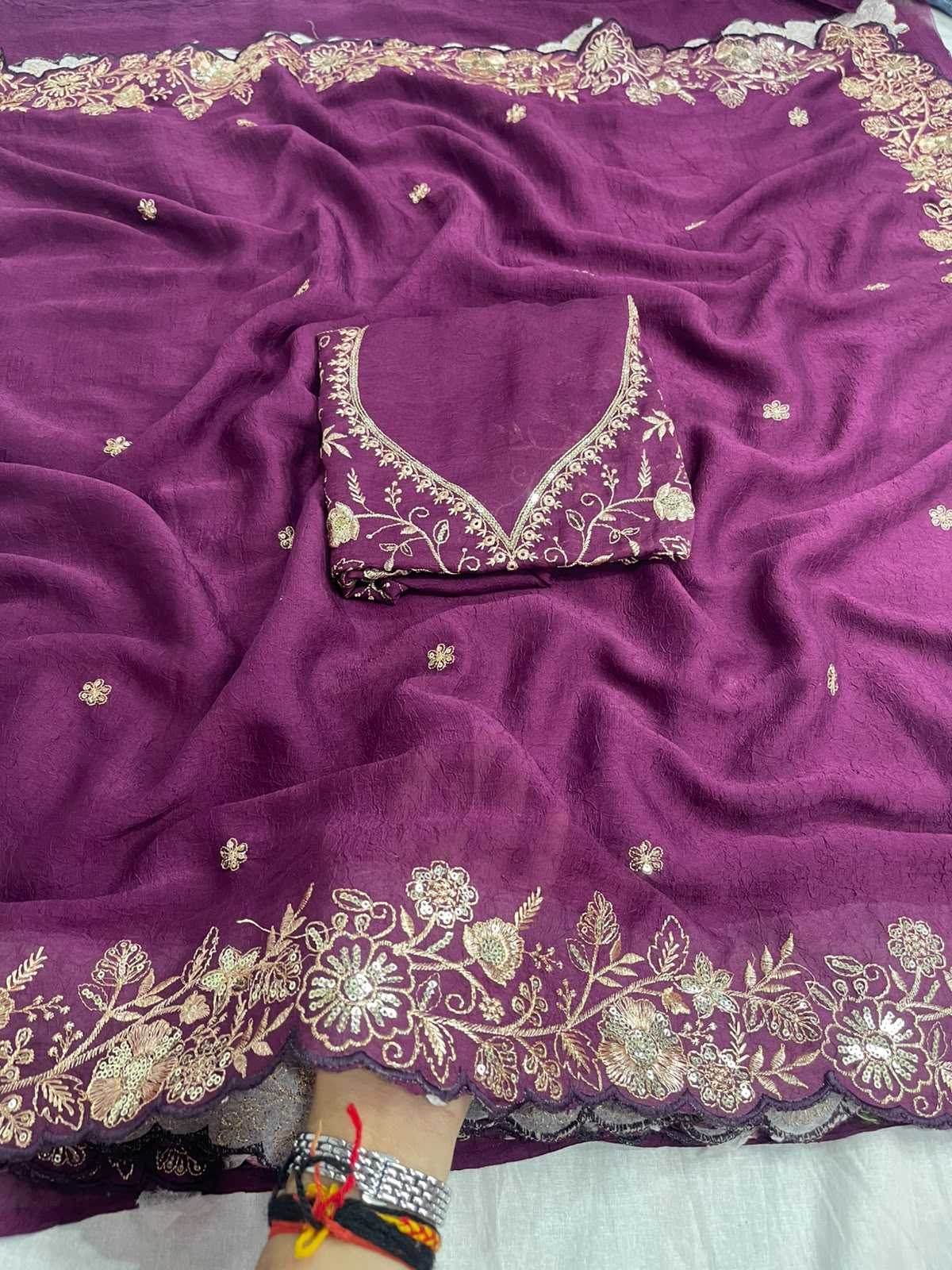 Crunchi Designer Saree