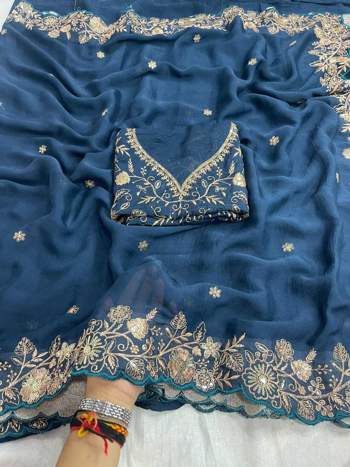 Crunchi Designer Saree