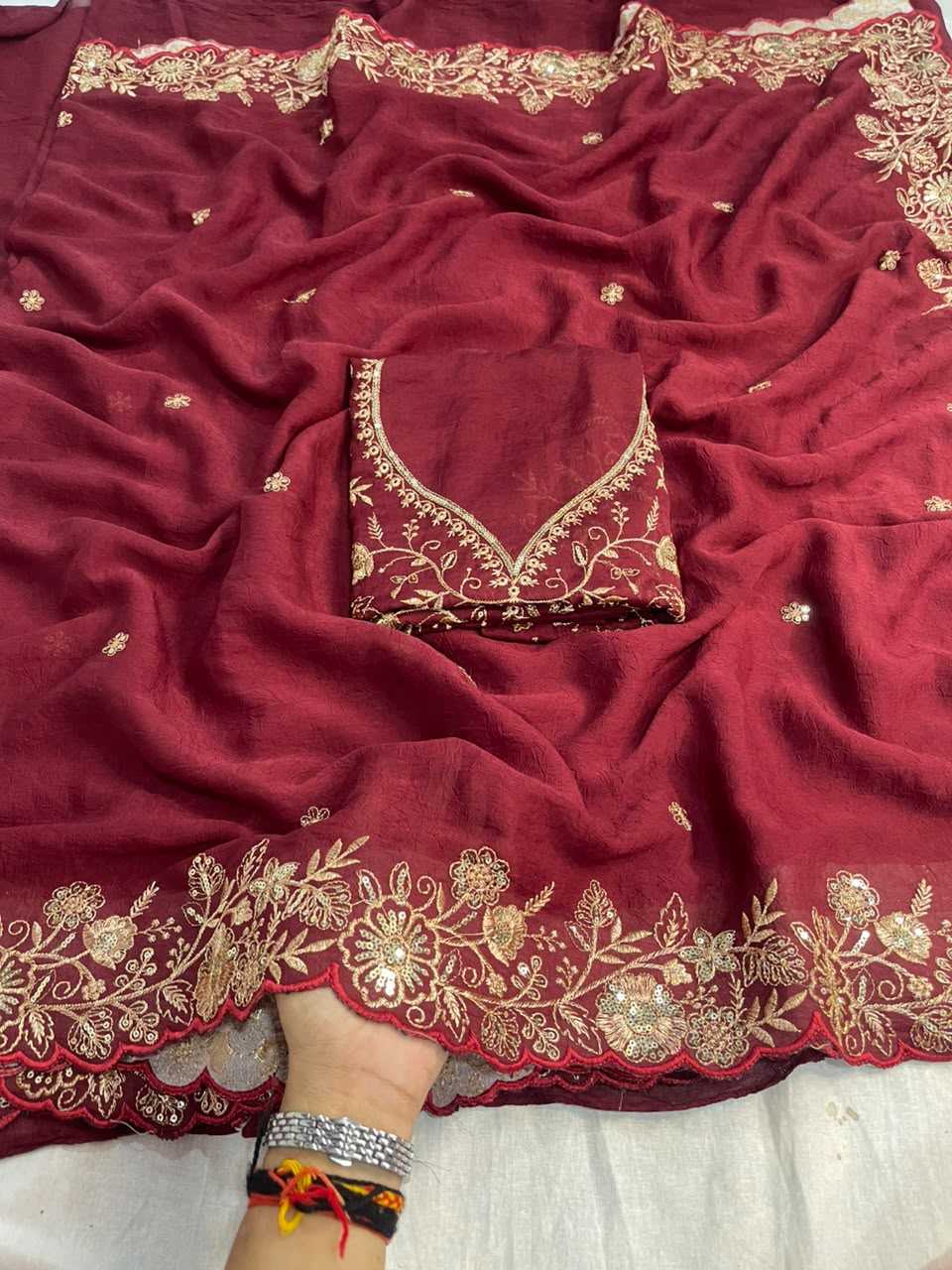 Crunchi Designer Saree