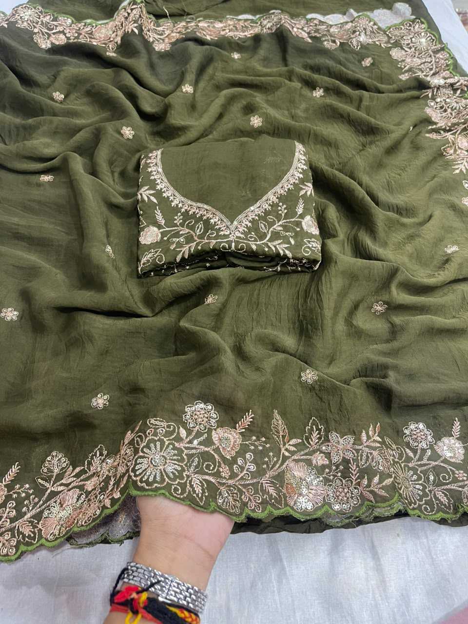Crunchi Designer Saree