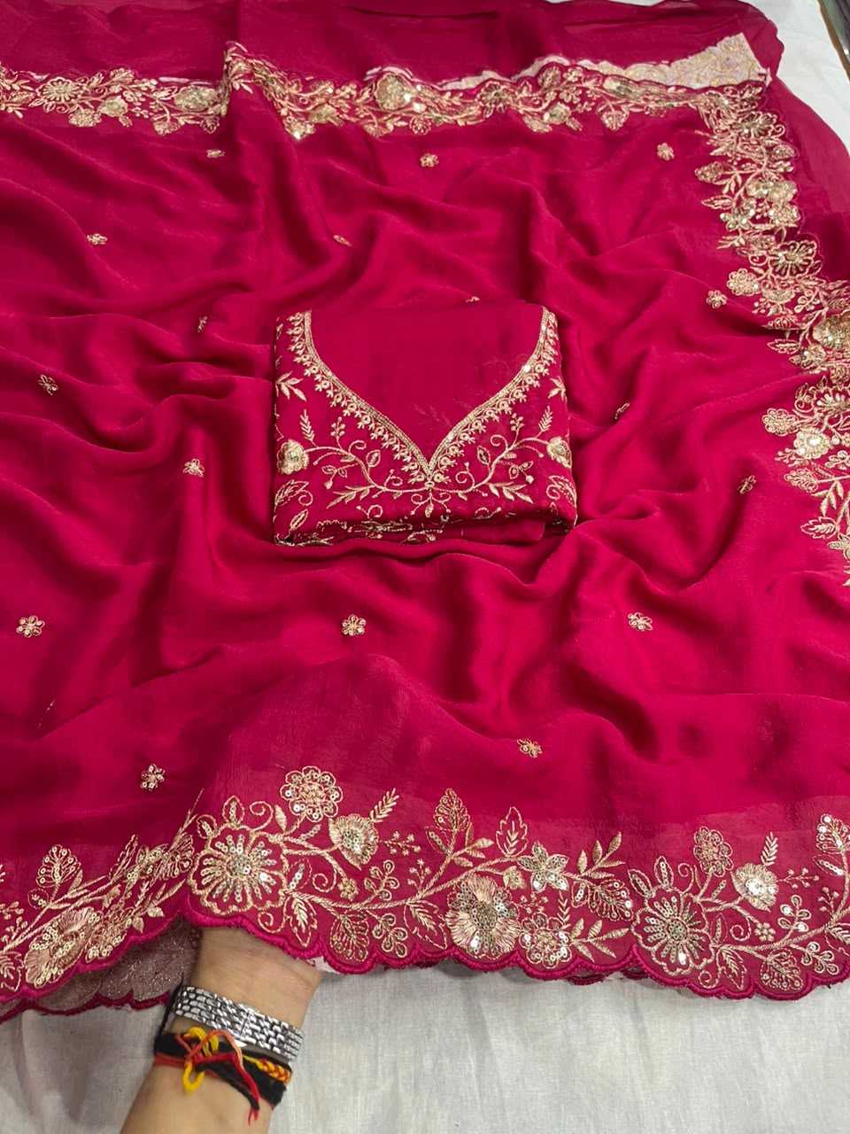 Crunchi Designer Saree
