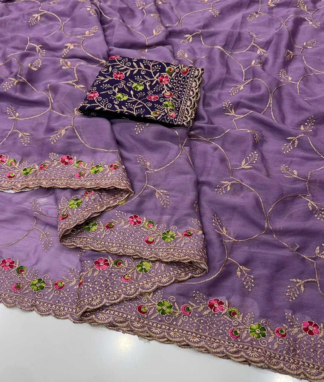 Georgette Saree