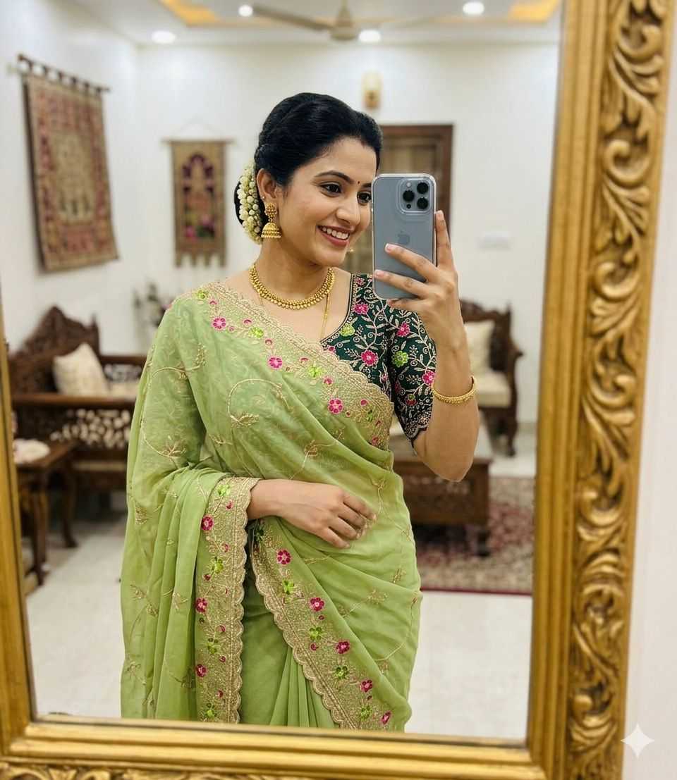 Georgette Saree
