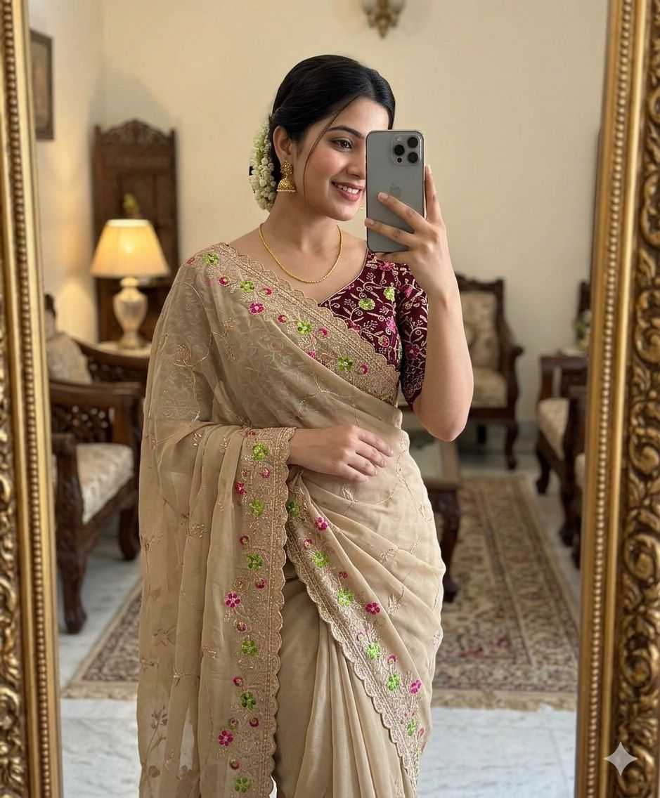 Georgette Saree