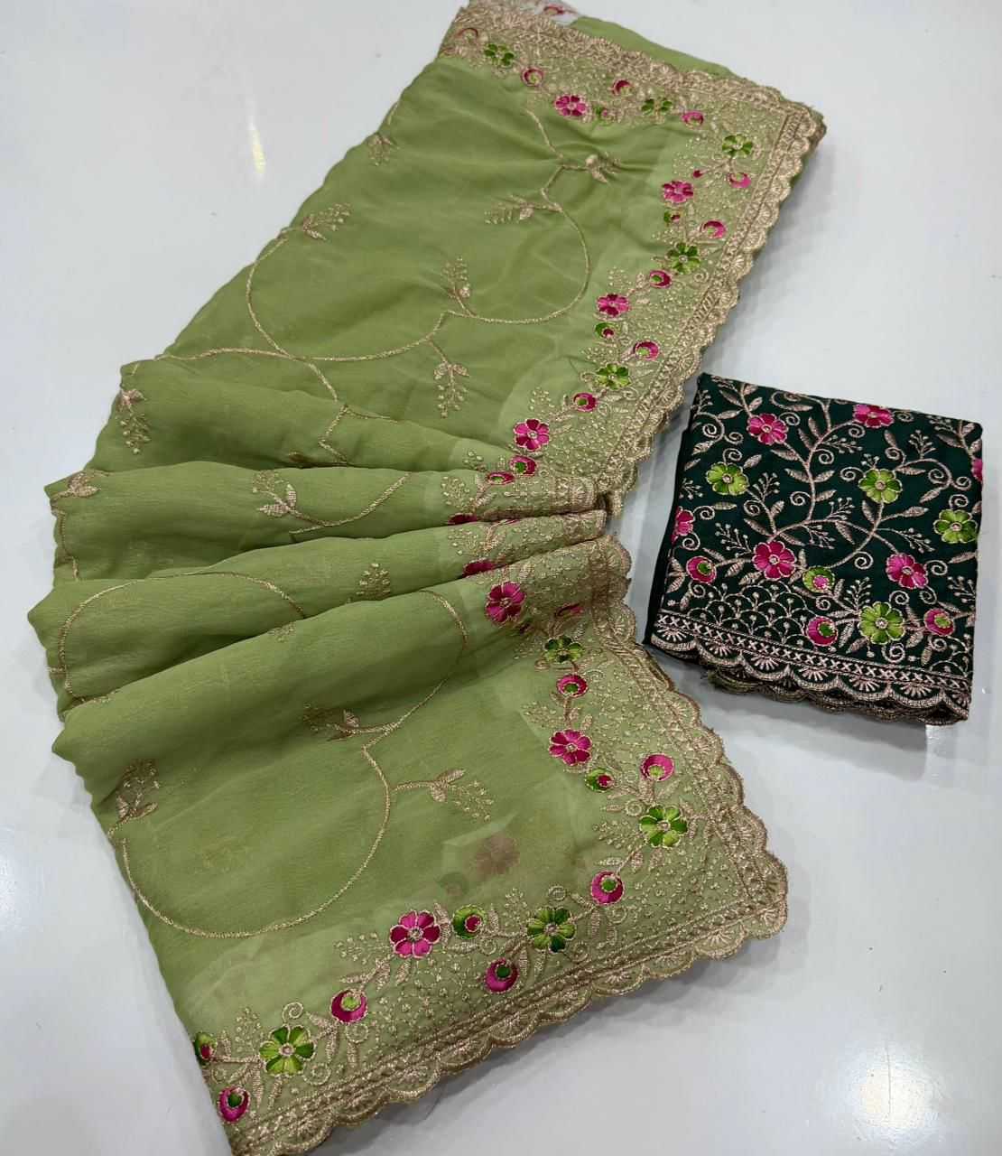 Georgette Saree