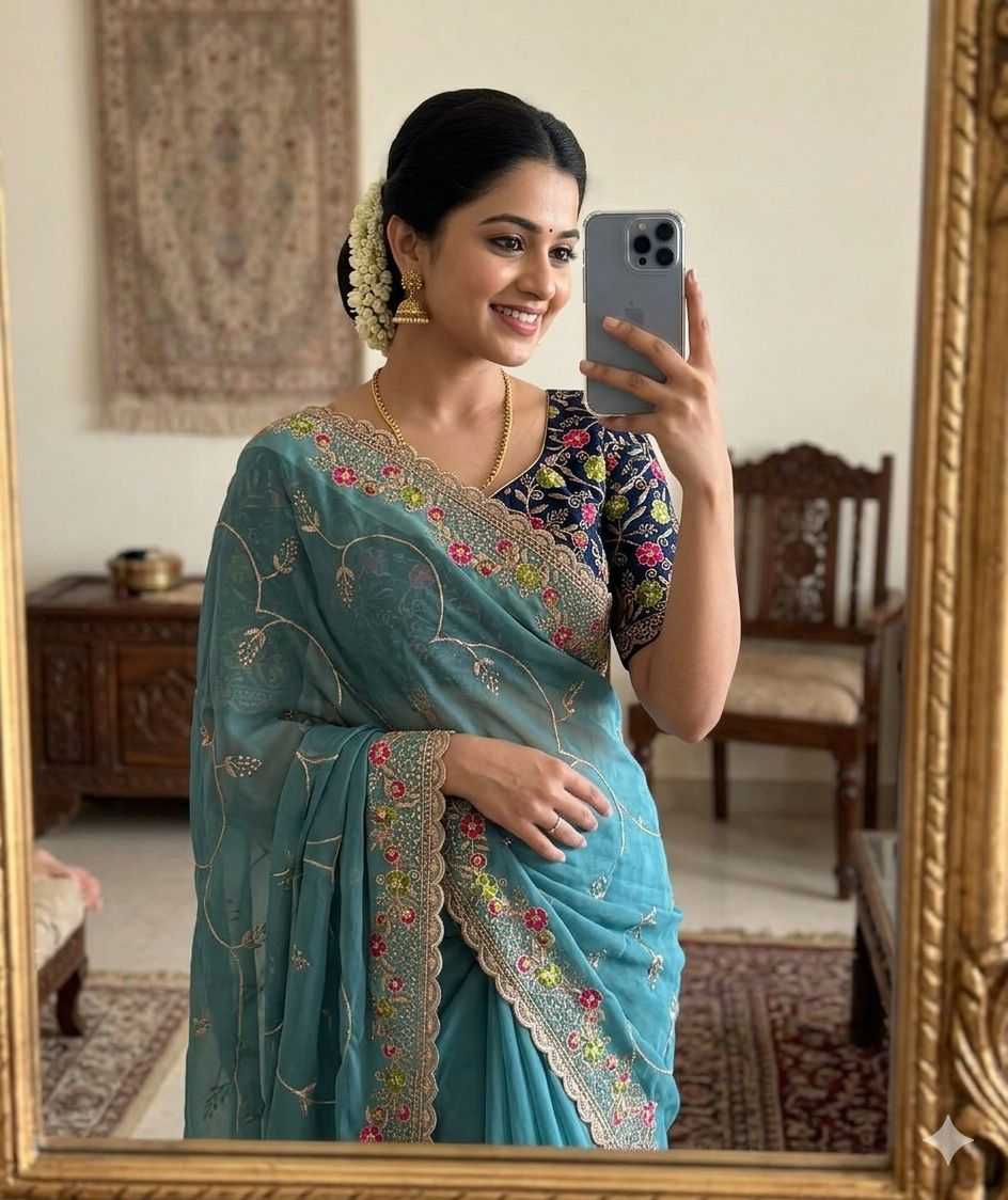 Georgette Saree