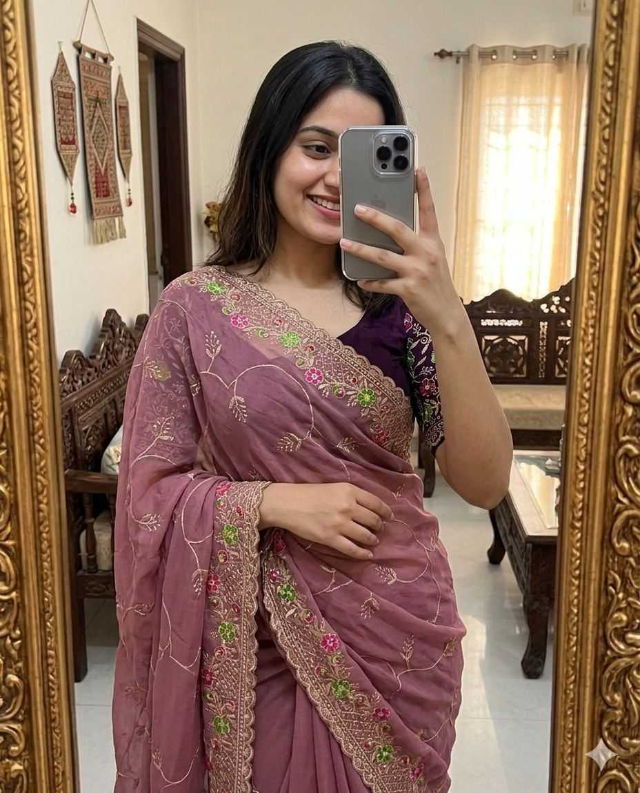 Georgette Saree