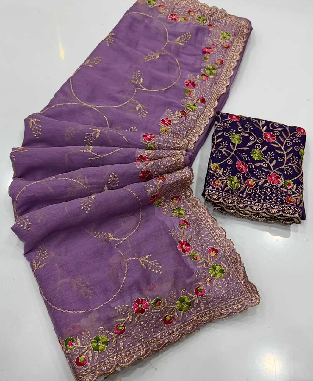 Georgette Saree