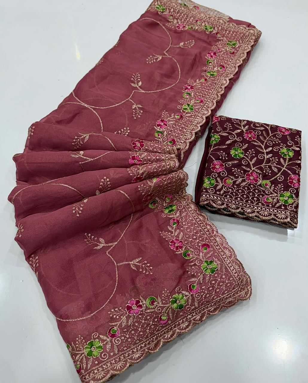 Georgette Saree
