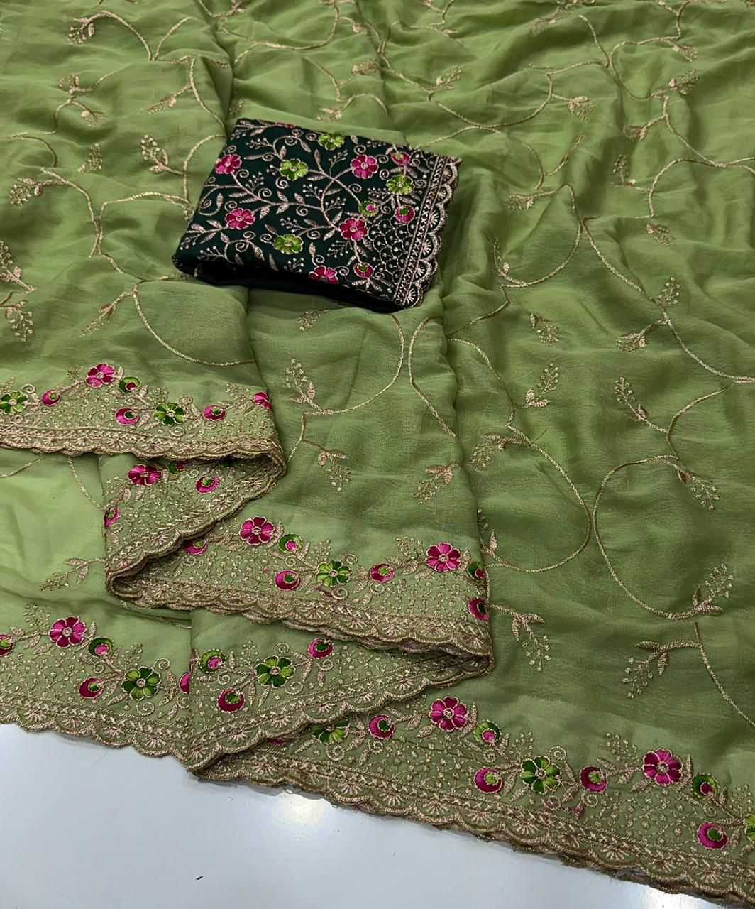 Georgette Saree