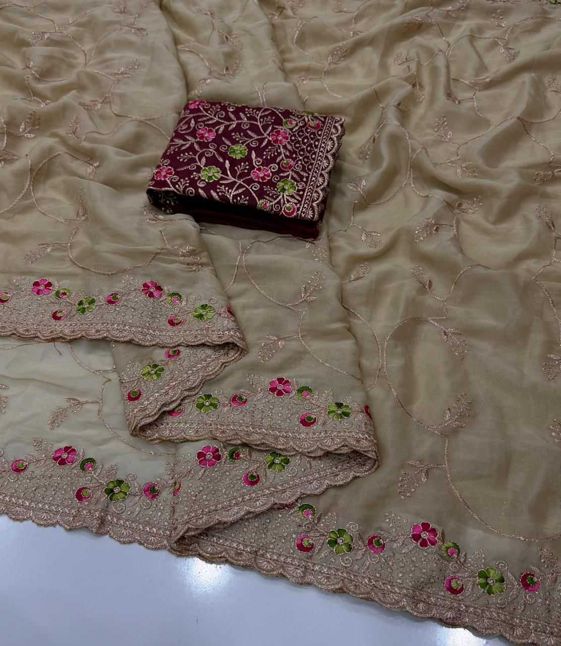Georgette Saree