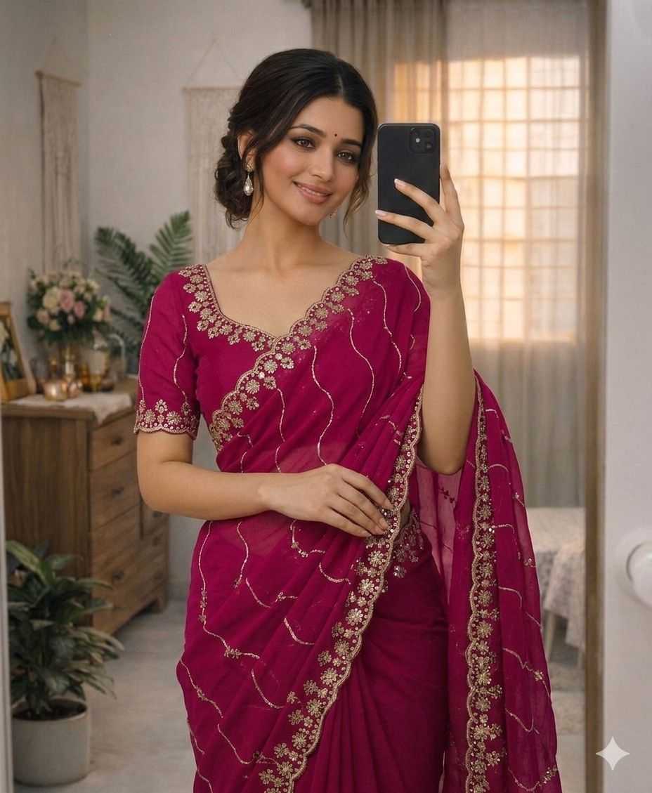 Georgette Saree