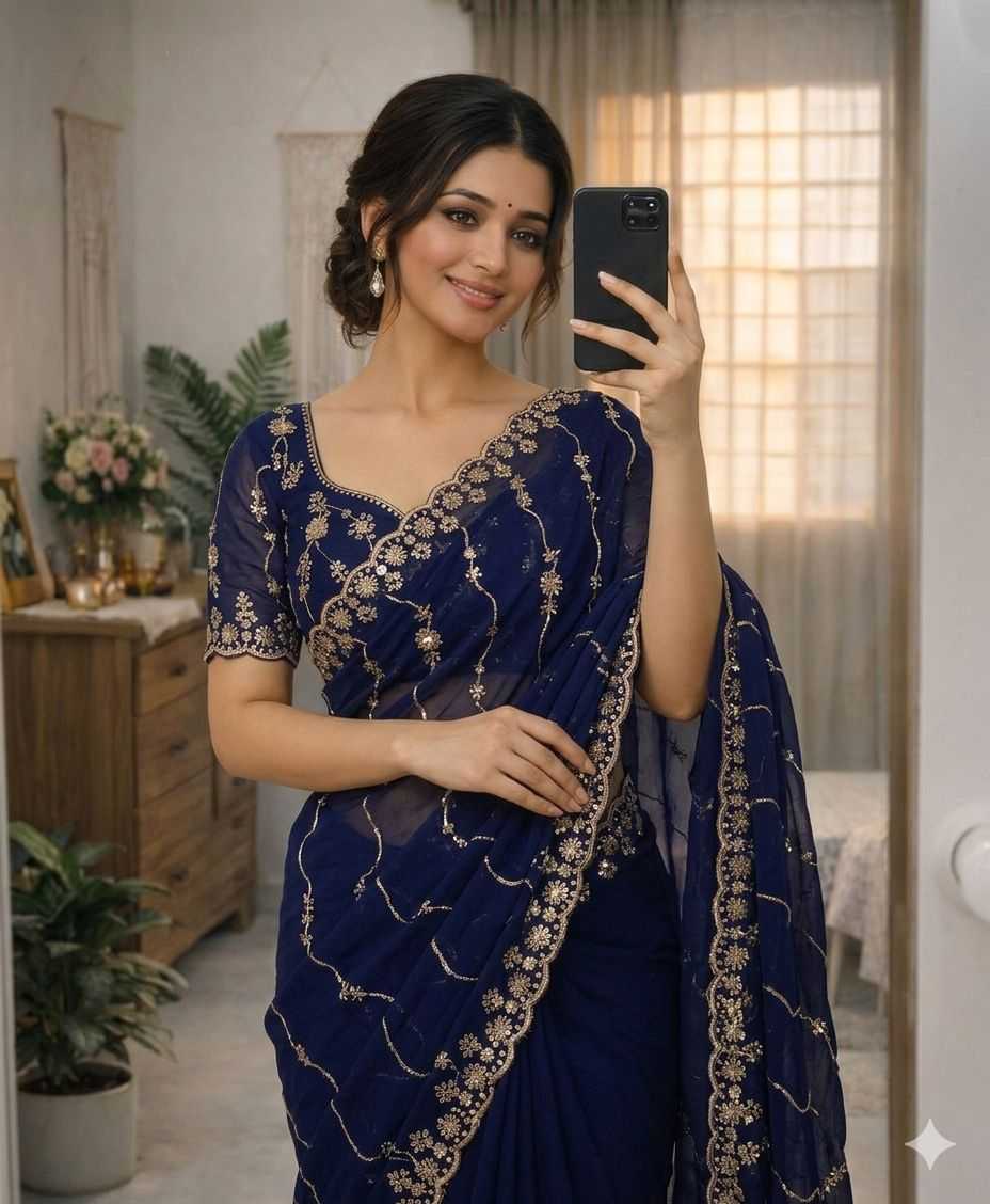 Georgette Saree
