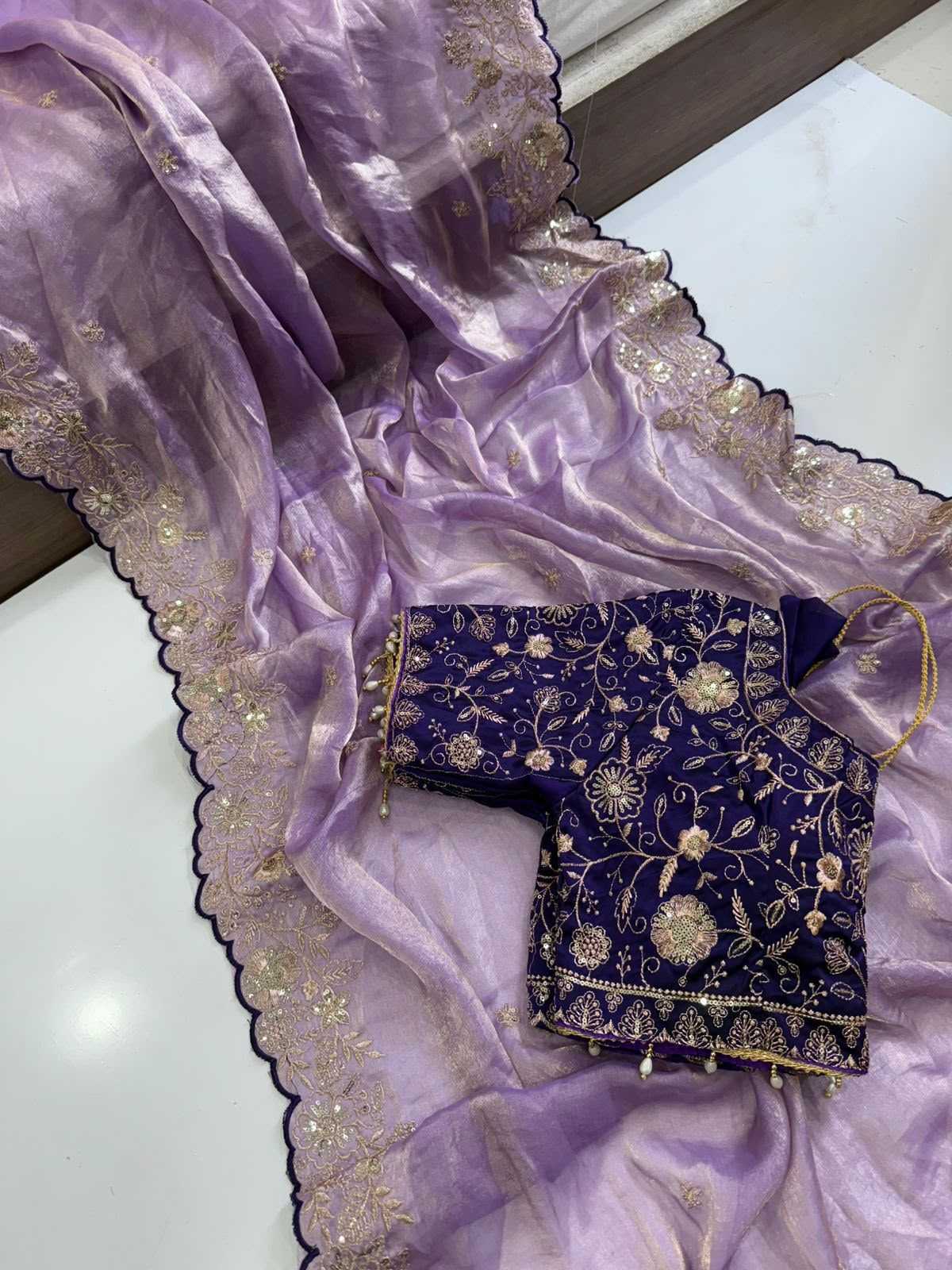 Sequin Saree