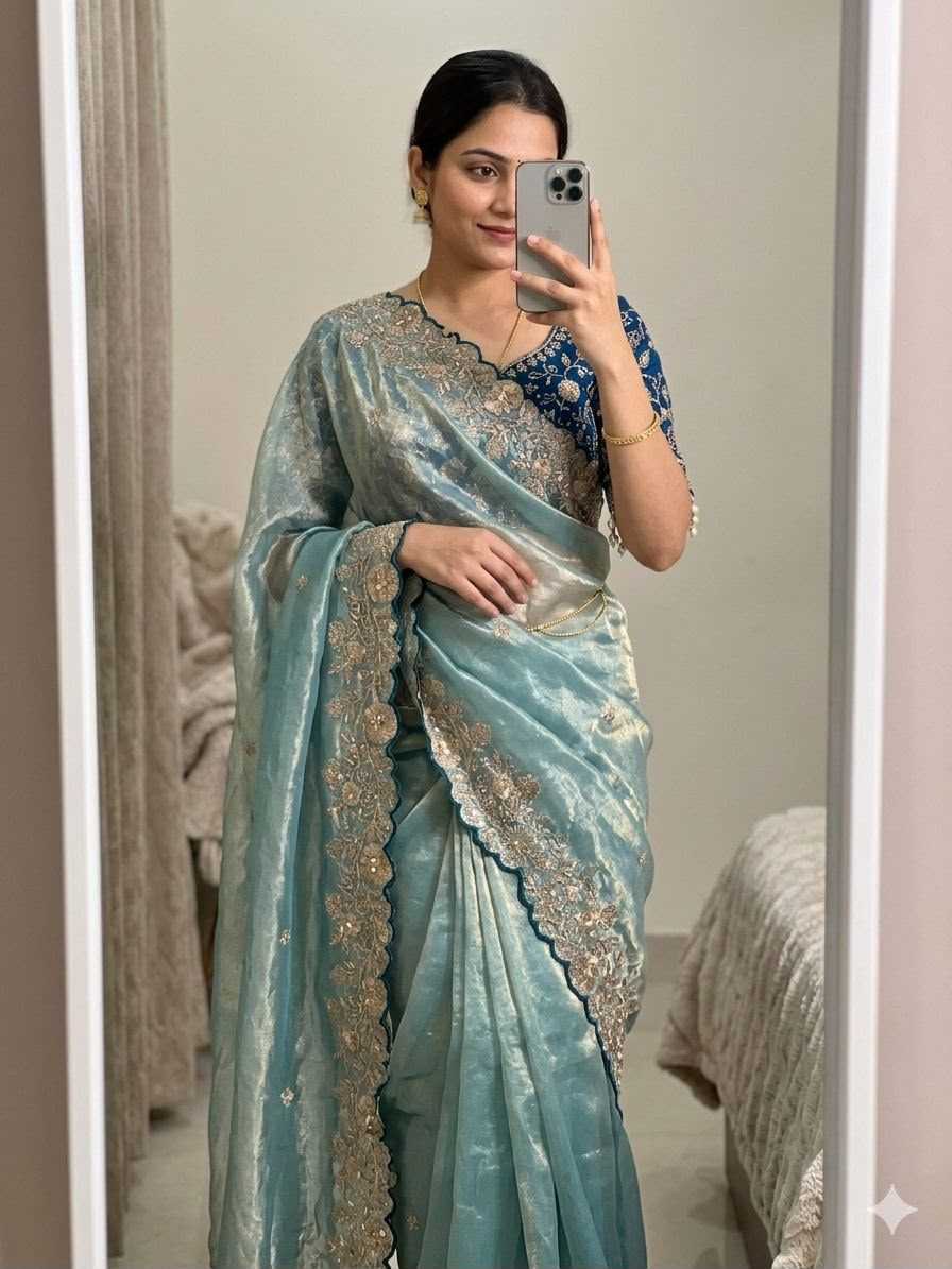 Sequin Saree